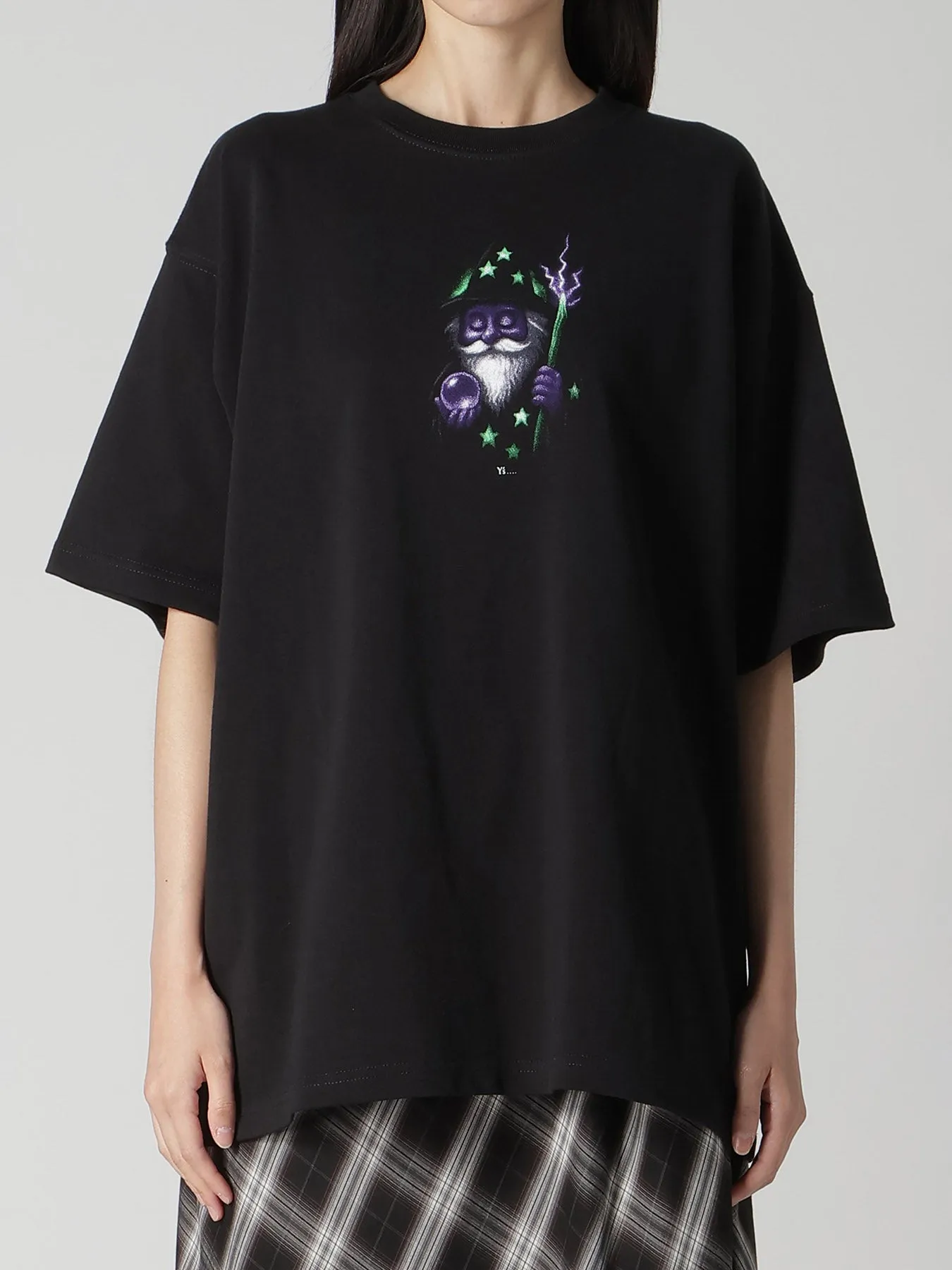 9.1OZ JERSEY WIZARD PRINT TEE sold by Yohji Yamamoto product image thumbnail 4