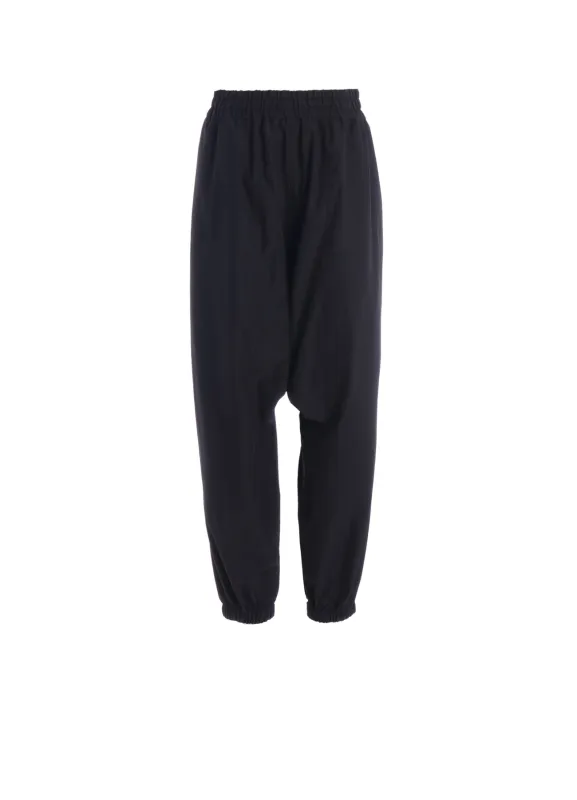 STRETCH TAFTA SAROUEL PANTS sold by Yohji Yamamoto