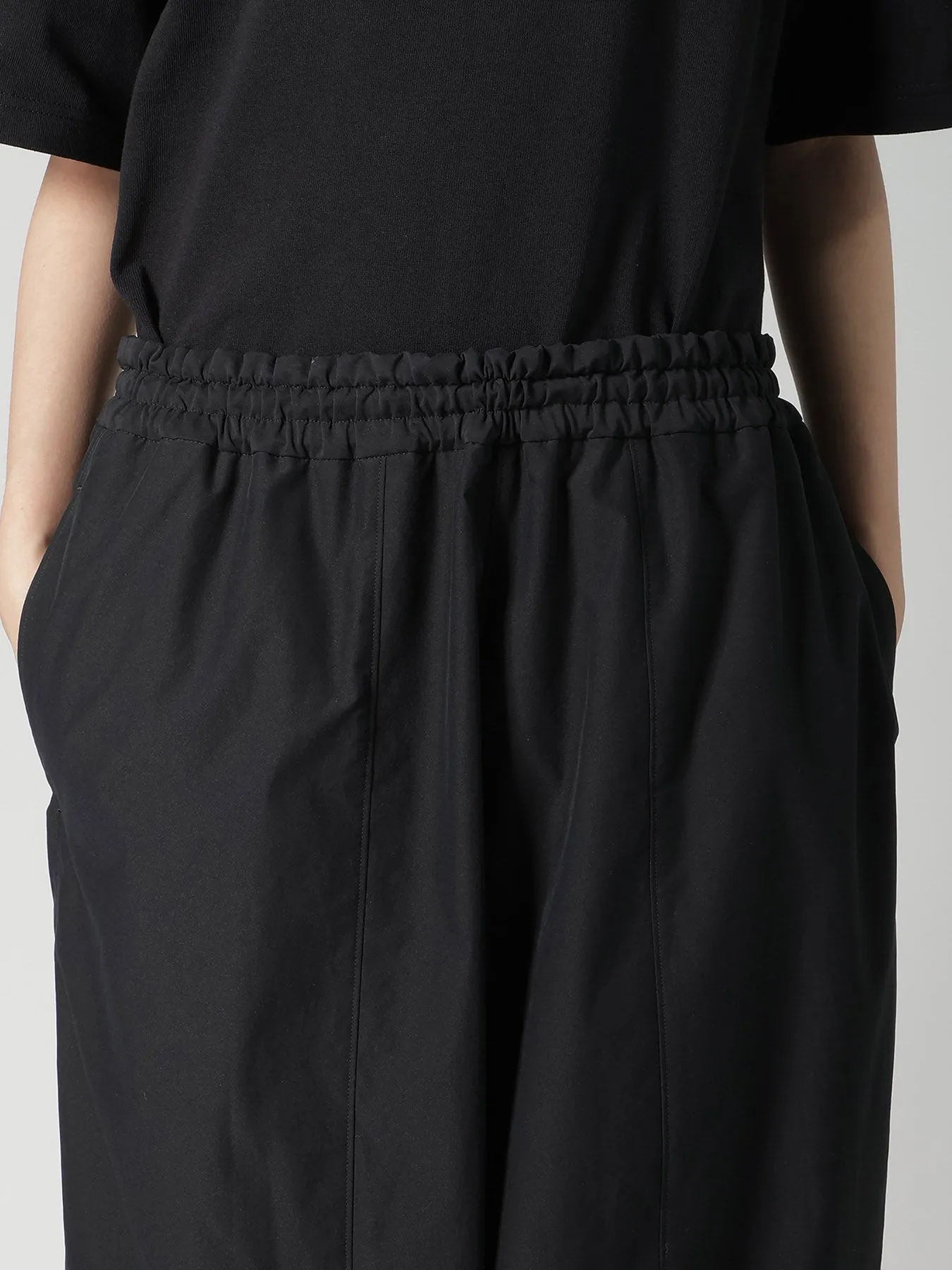 STRETCH TAFTA SAROUEL PANTS sold by Yohji Yamamoto product image thumbnail 5