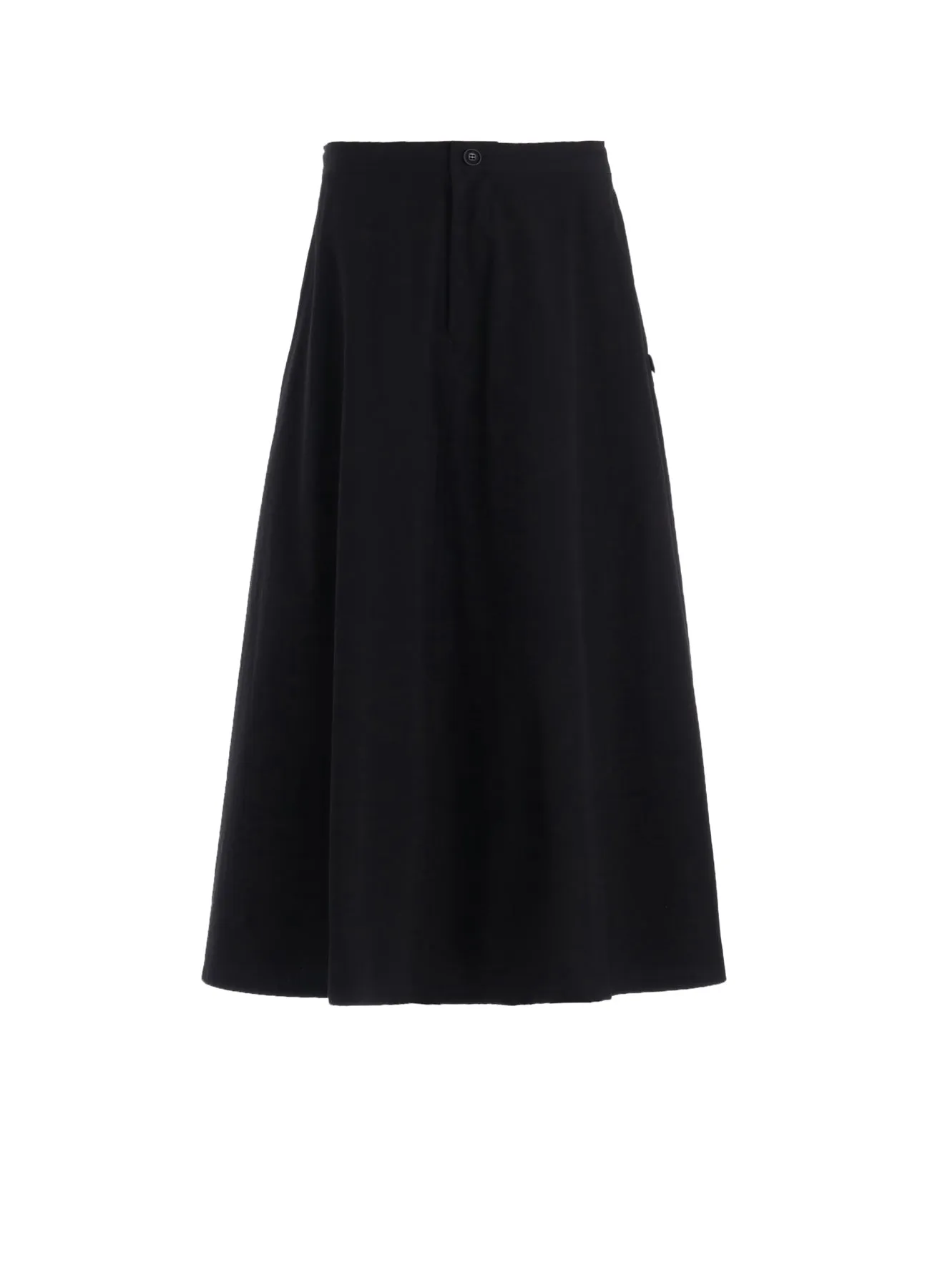 COTTON BROAD POCKET FLARE SKIRT sold by Yohji Yamamoto