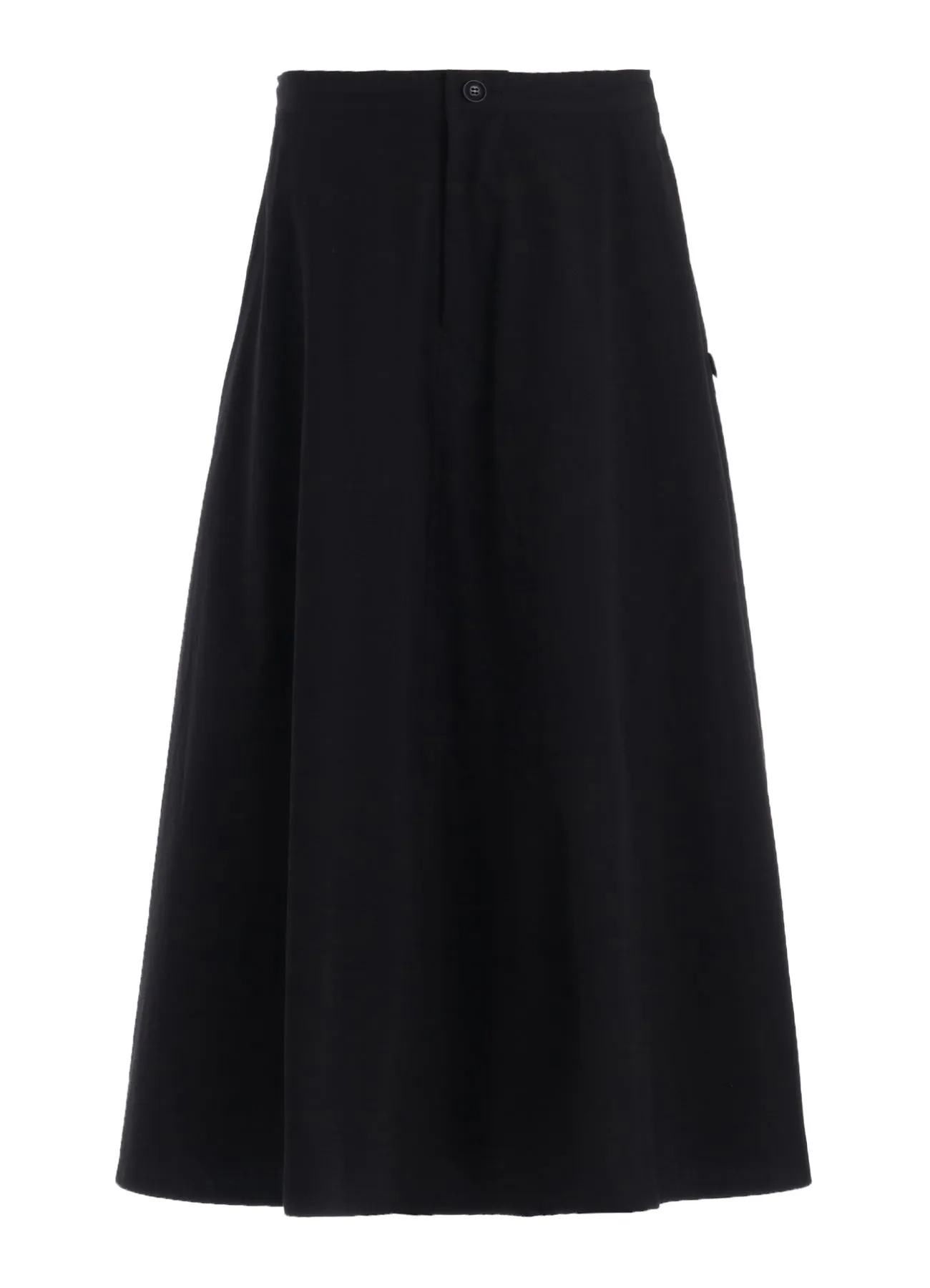 COTTON BROAD POCKET FLARE SKIRT sold by Yohji Yamamoto product image thumbnail 2