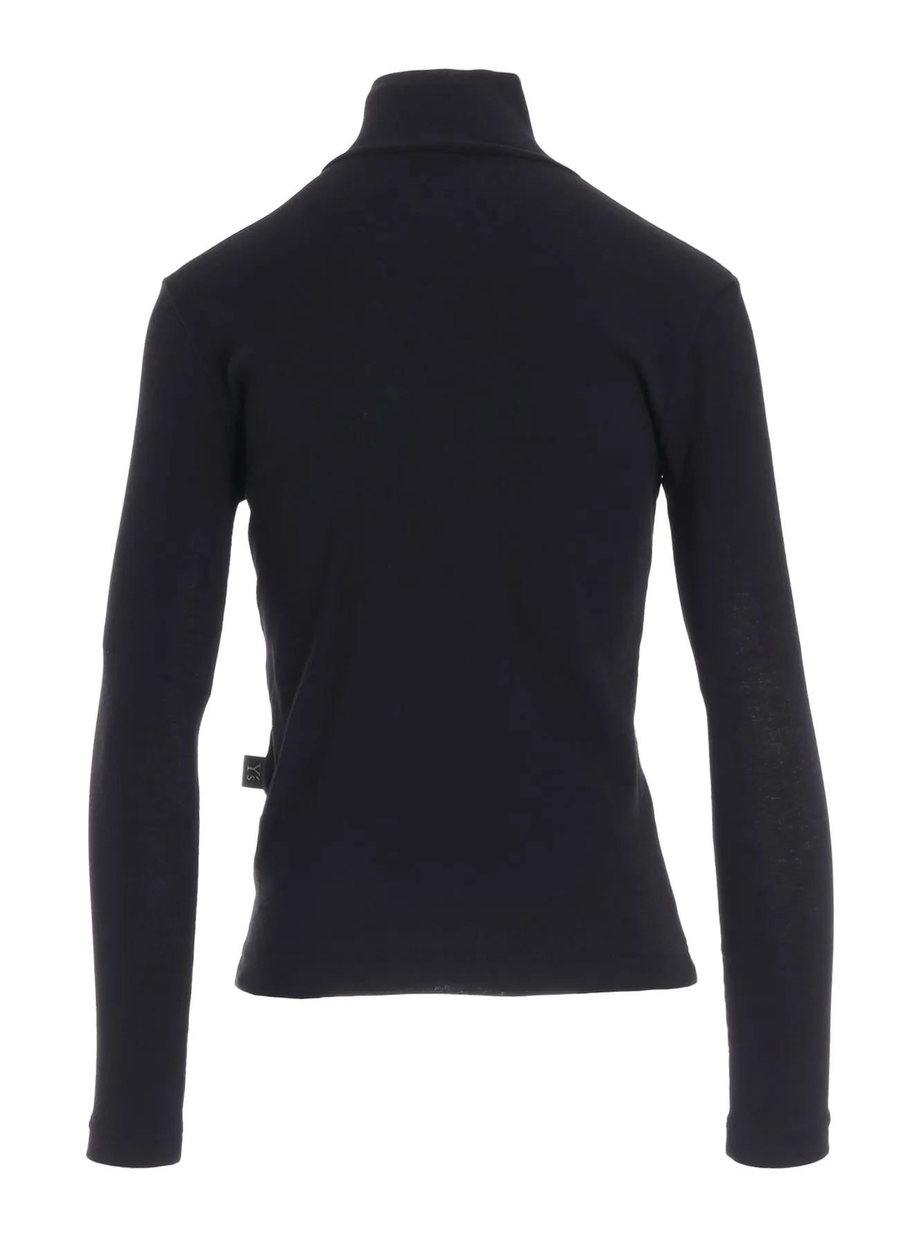 COTTON GAUZE FRAISE HIGHNECK LONG SLEEVE TEE sold by Yohji Yamamoto product image thumbnail 4