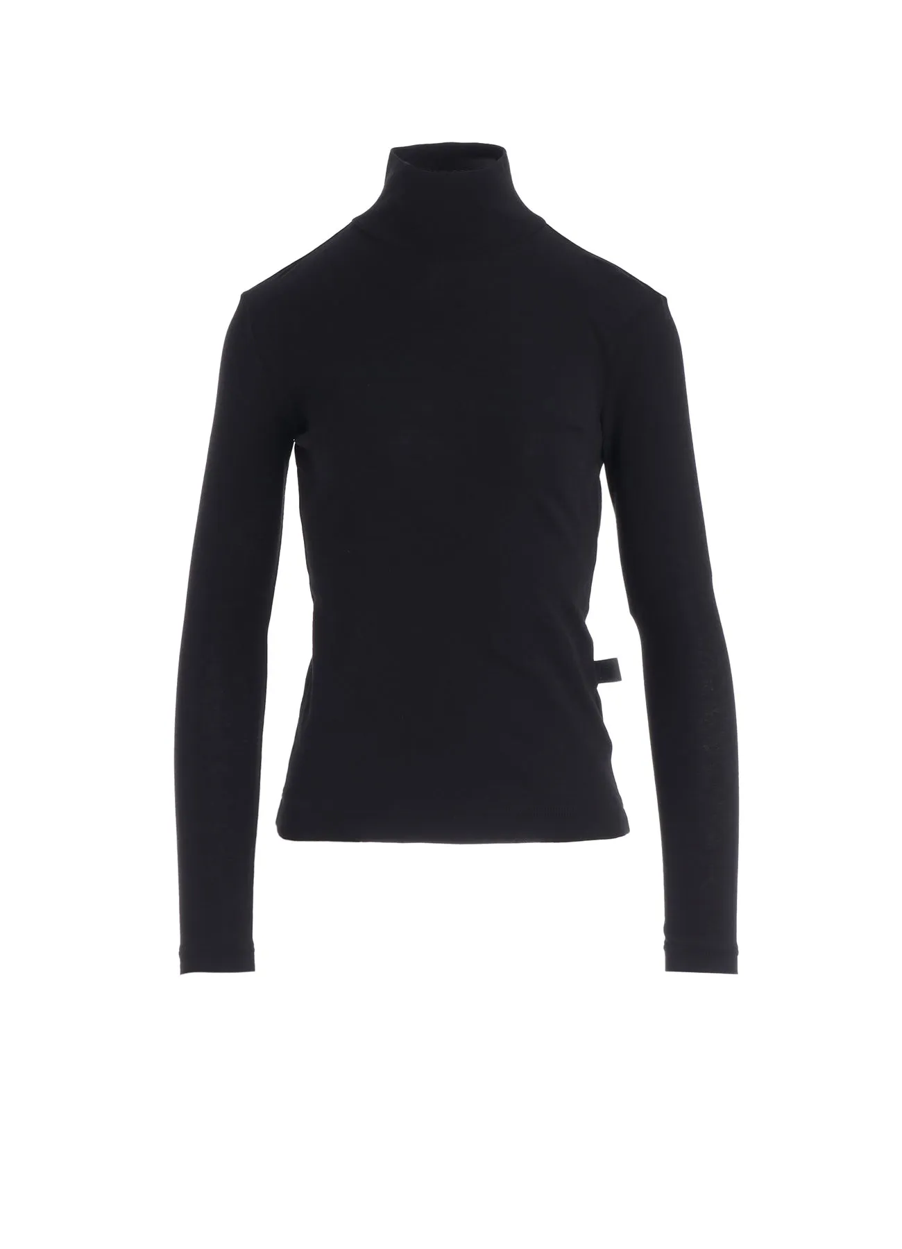 COTTON GAUZE FRAISE HIGHNECK LONG SLEEVE TEE sold by Yohji Yamamoto