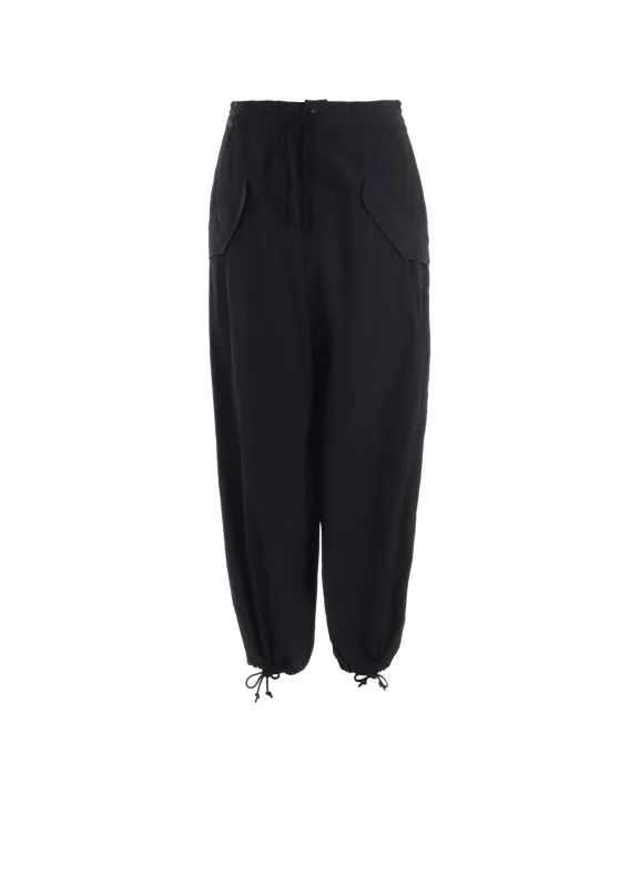 NY/ JET TAFFETA DRAW STRING PANTS sold by Yohji Yamamoto