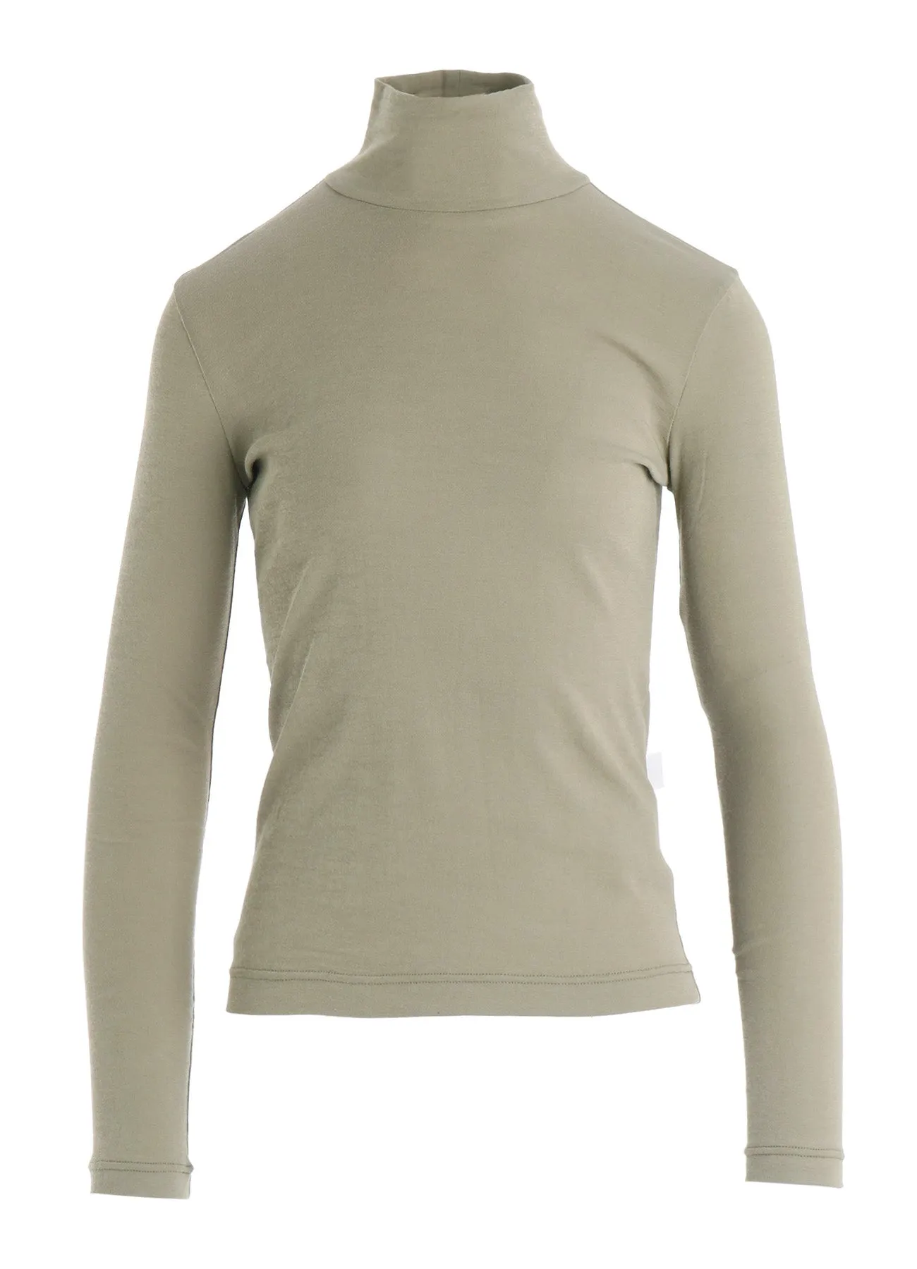 COTTON GAUZE FRAISE HIGHNECK LONG SLEEVE TEE sold by Yohji Yamamoto product image thumbnail 2