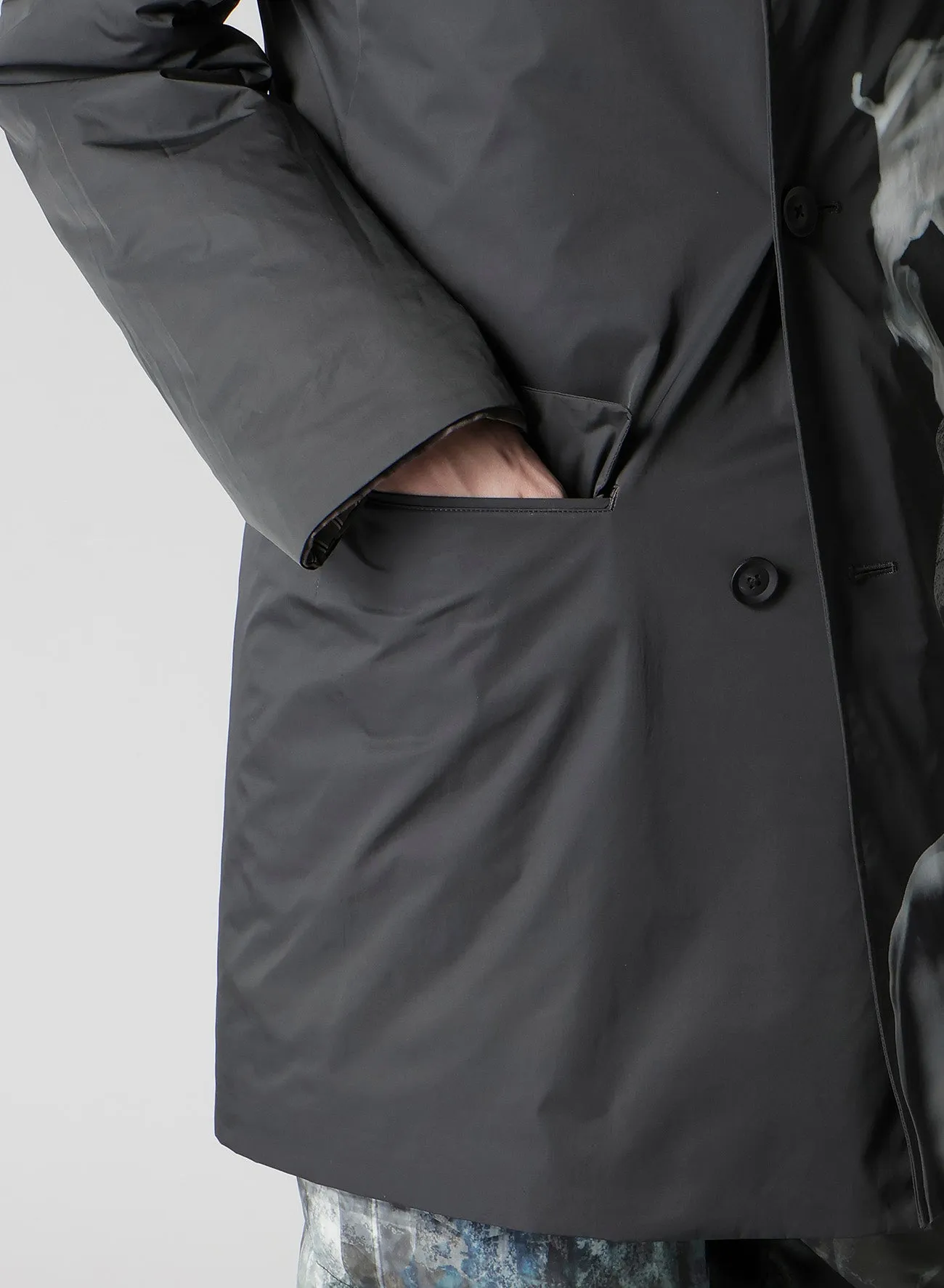 SMOKING GOTHIC PRINTED JACKET WITH LINER sold by Yohji Yamamoto product image thumbnail 5