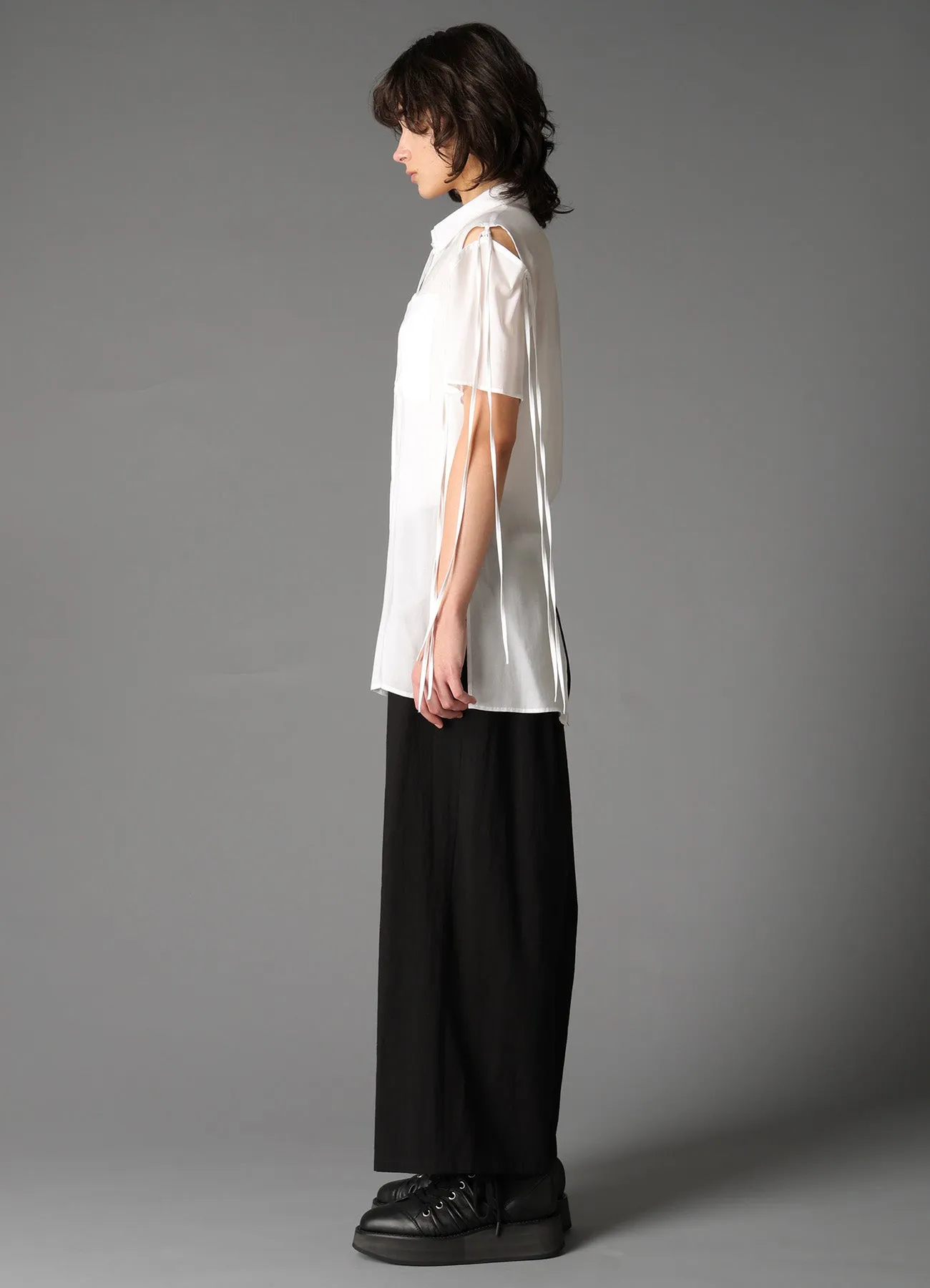 SOFT LAWN STRINGS BLOUSE B sold by Yohji Yamamoto product image thumbnail 5