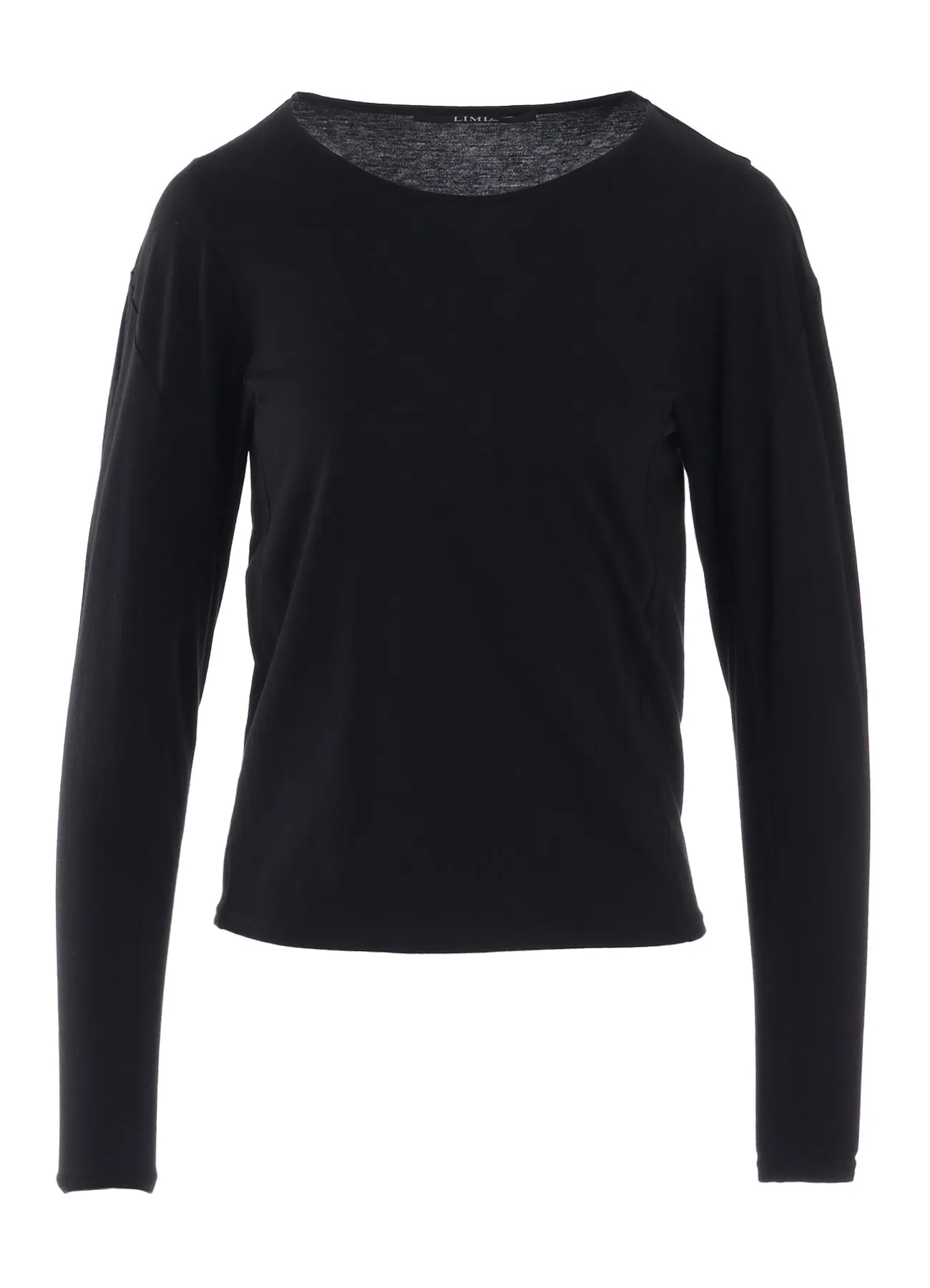 40/- SINGLE JERSEY PANEL DESIGN LONG SLEEVE TEE sold by Yohji Yamamoto product image thumbnail 2