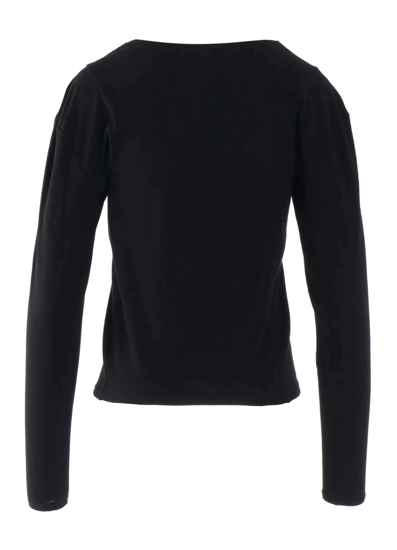 40/- SINGLE JERSEY PANEL DESIGN LONG SLEEVE TEE sold by Yohji Yamamoto product image thumbnail 3