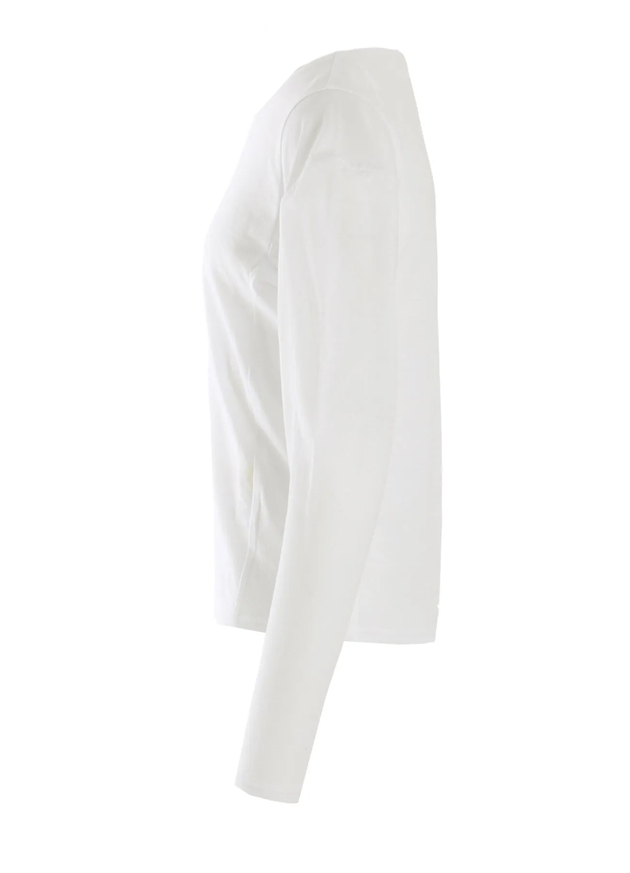 40/- SINGLE JERSEY PANEL DESIGN LONG SLEEVE TEE sold by Yohji Yamamoto product image thumbnail 3