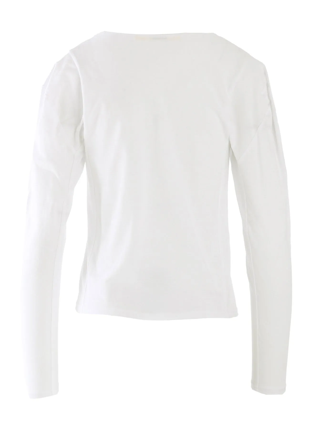 40/- SINGLE JERSEY PANEL DESIGN LONG SLEEVE TEE sold by Yohji Yamamoto product image thumbnail 4