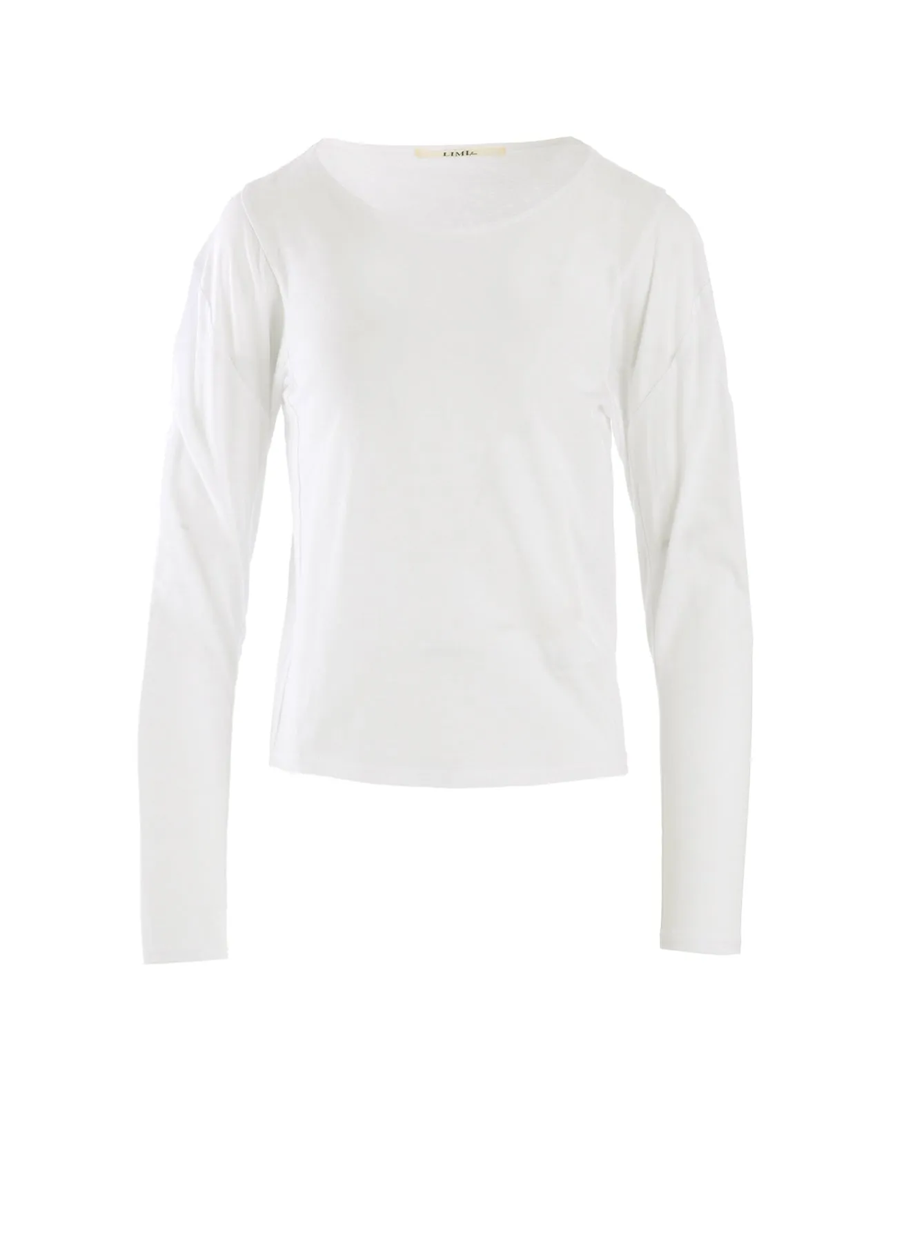 40/- SINGLE JERSEY PANEL DESIGN LONG SLEEVE TEE sold by Yohji Yamamoto