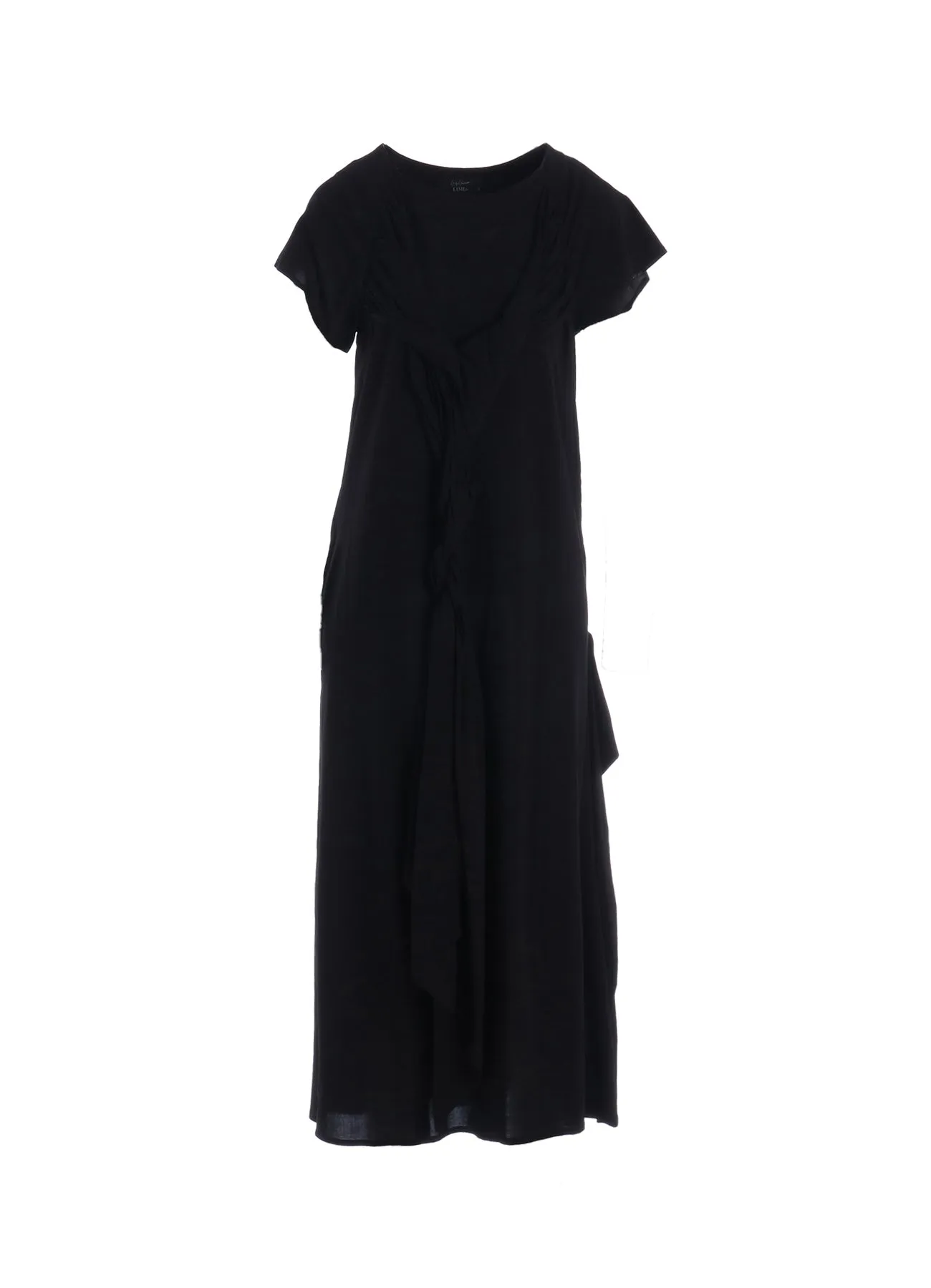 RY/ WRINKLED LAWN TWISTED DRESS A sold by Yohji Yamamoto