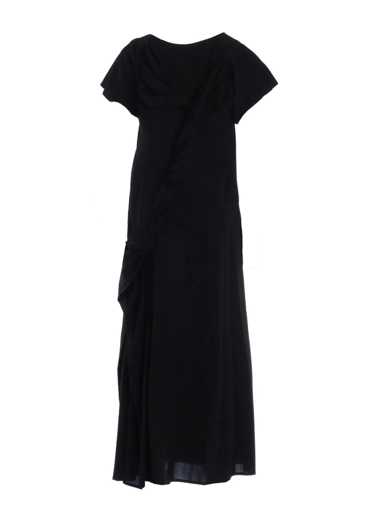 RY/ WRINKLED LAWN TWISTED DRESS A sold by Yohji Yamamoto product image thumbnail 3