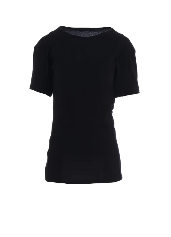 40/- SINGLE JERSEY PANEL DESIGN TEE made by Yohji Yamamoto