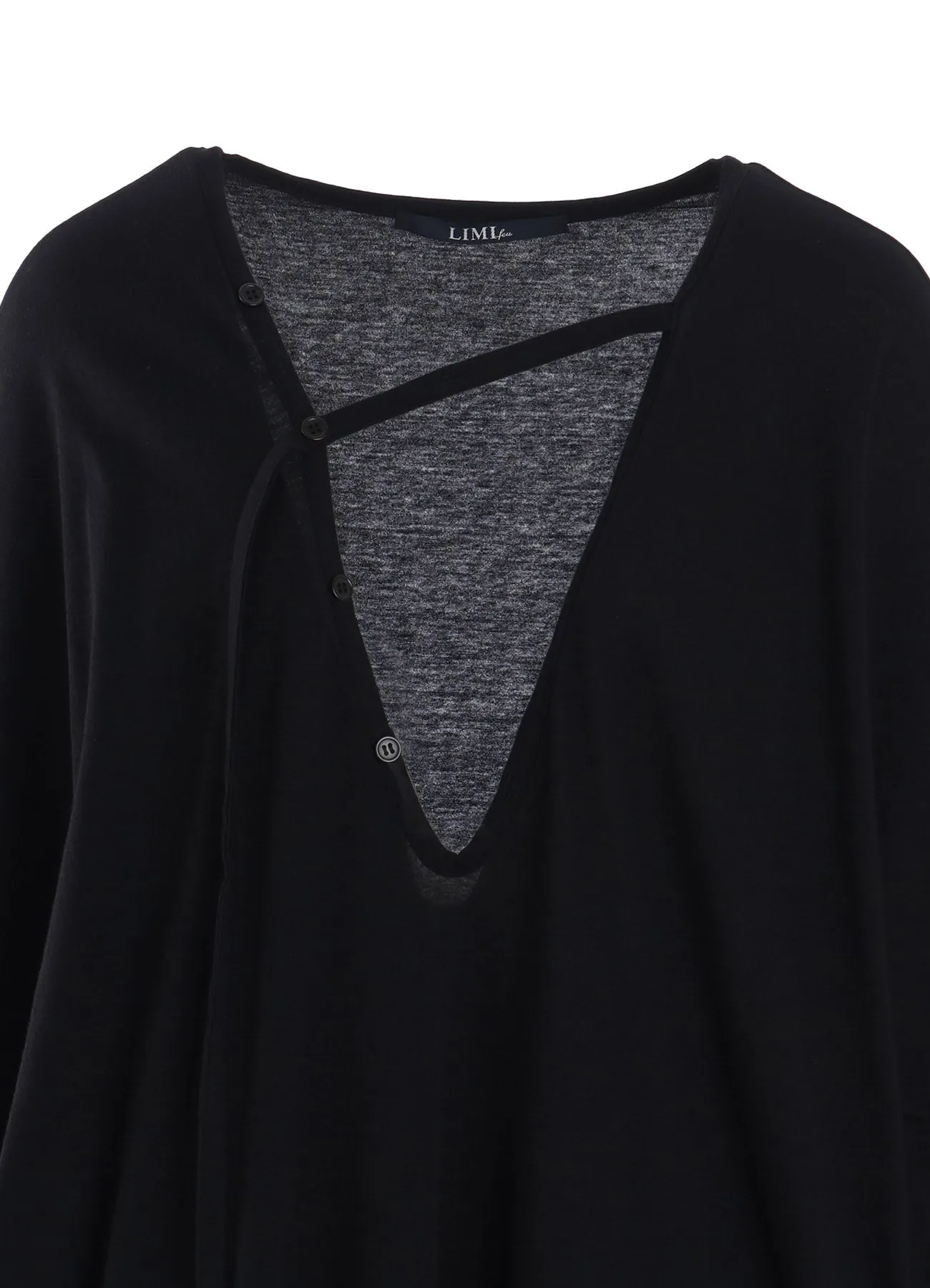 40/- SINGLE JERSEY DOLMAN SLEEVE DRESS sold by Yohji Yamamoto product image thumbnail 5