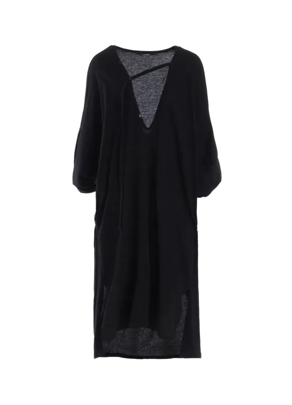 40/- SINGLE JERSEY DOLMAN SLEEVE DRESS made by Yohji Yamamoto