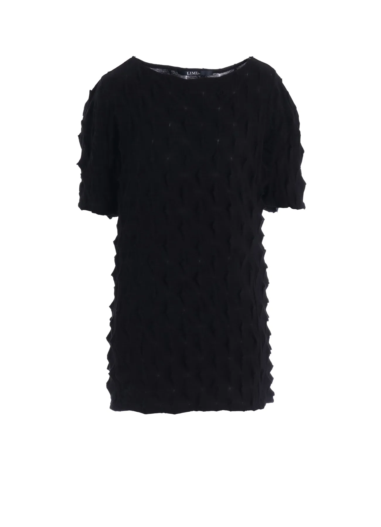 3D LINK STITCH PANEL DESIGN TEE sold by Yohji Yamamoto