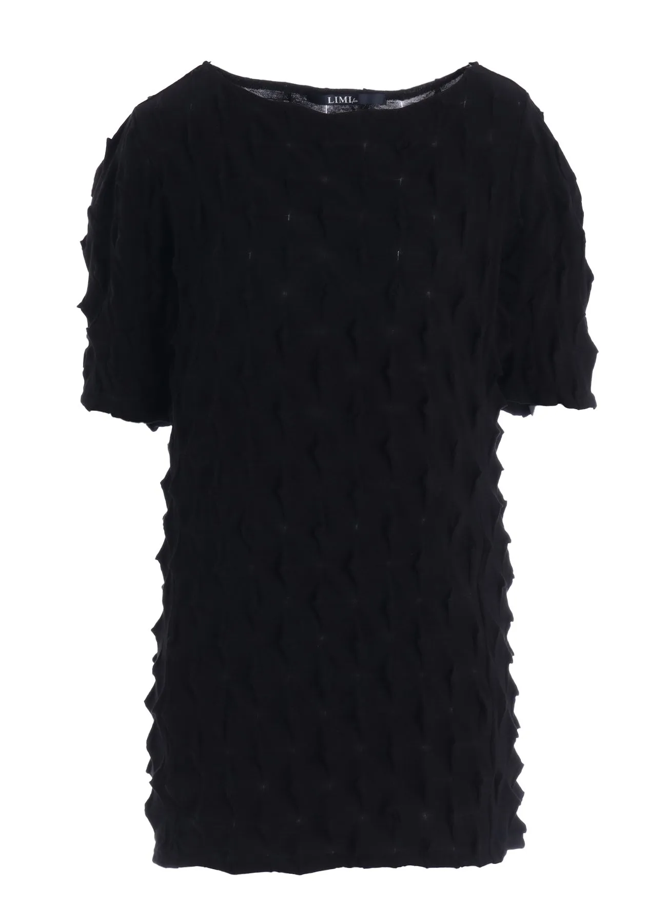 3D LINK STITCH PANEL DESIGN TEE sold by Yohji Yamamoto product image thumbnail 2