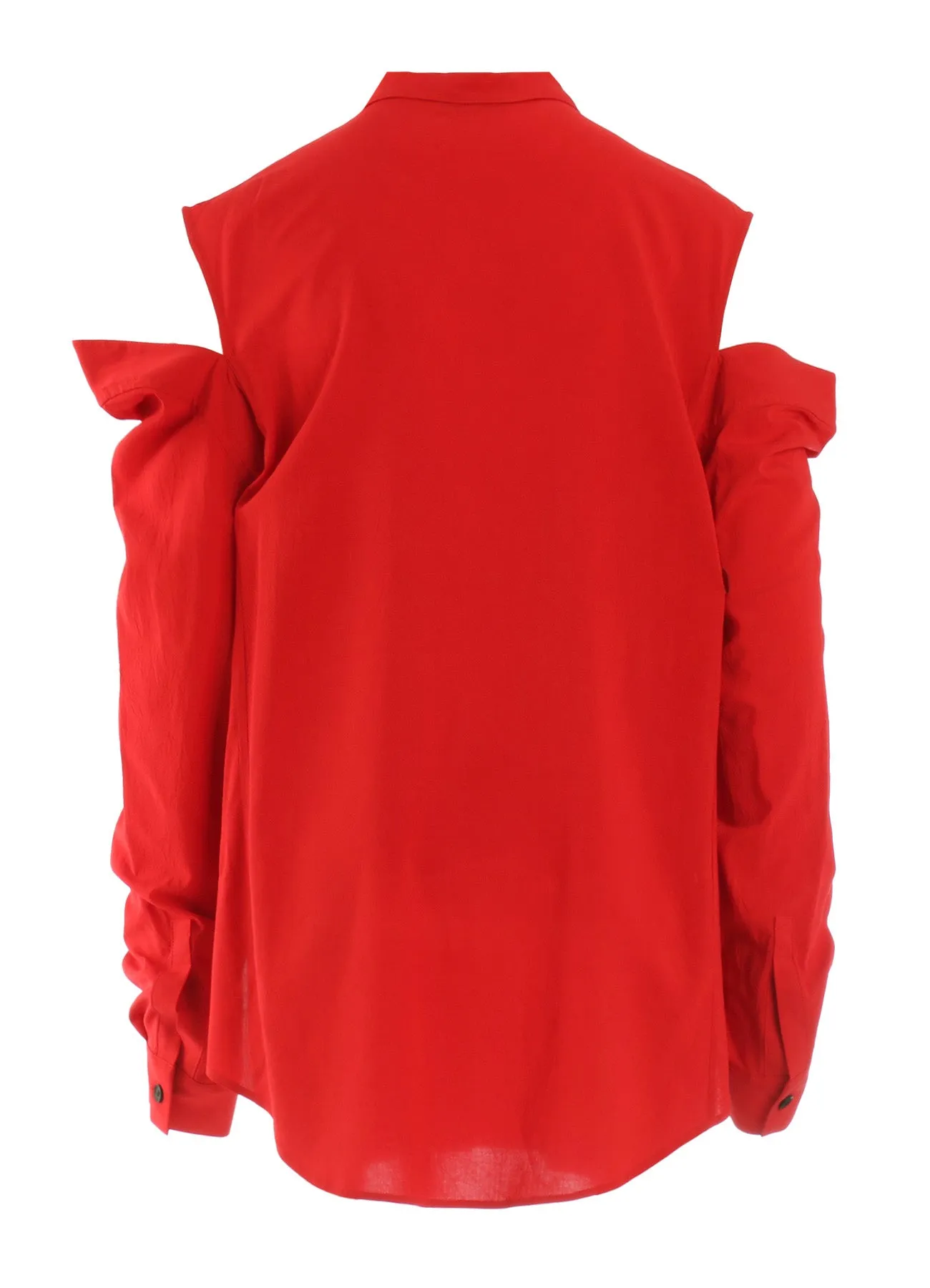 RY/ WRINKLED LAWN SLIT SHOULDER SHIRT sold by Yohji Yamamoto product image thumbnail 3
