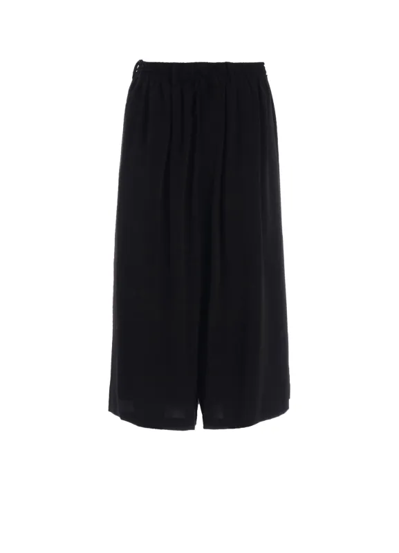 CREPE de CHINE CULOTTE PANTS made by Yohji Yamamoto