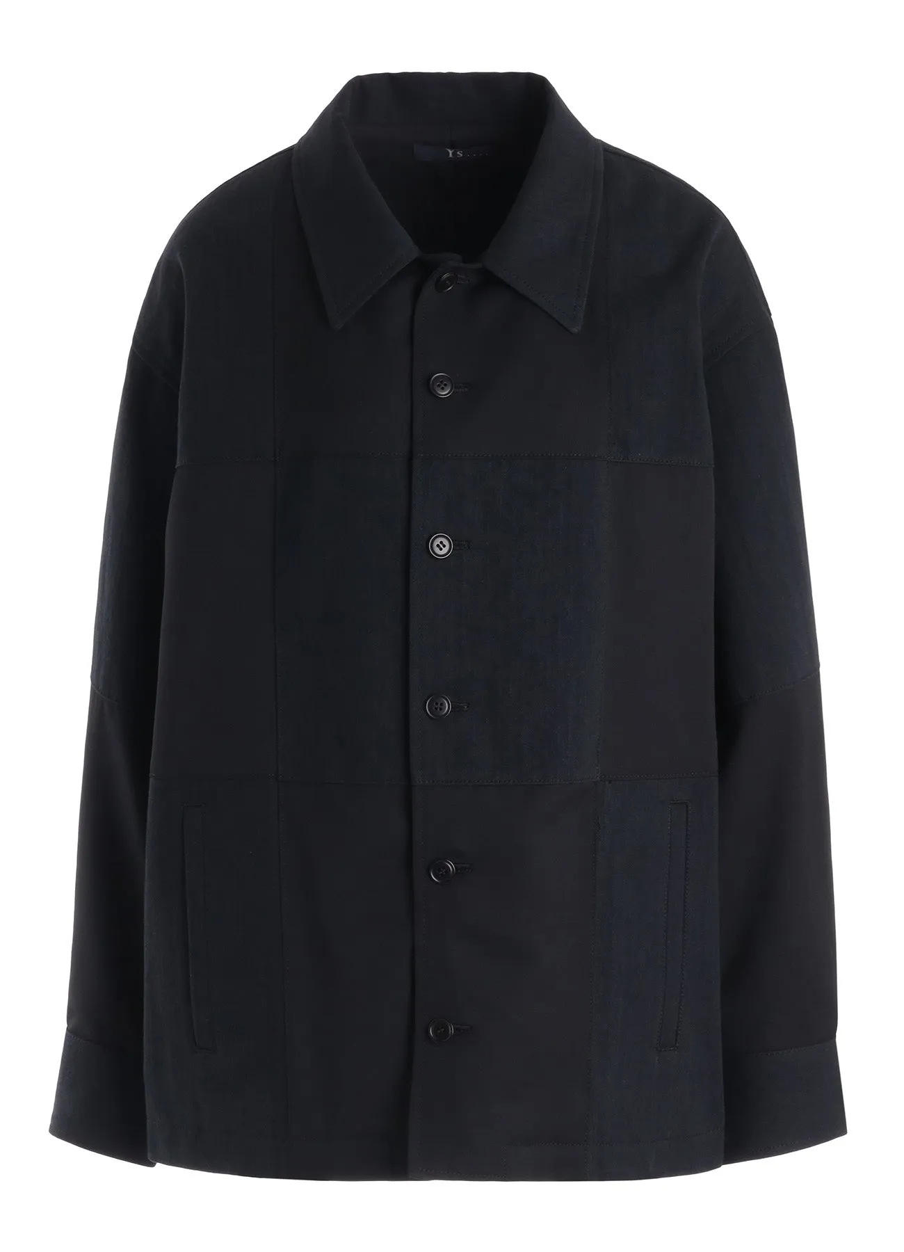 HARD TWISTED NIDOM BIO WASH PATCHED BLOUSON sold by Yohji Yamamoto product image thumbnail 2