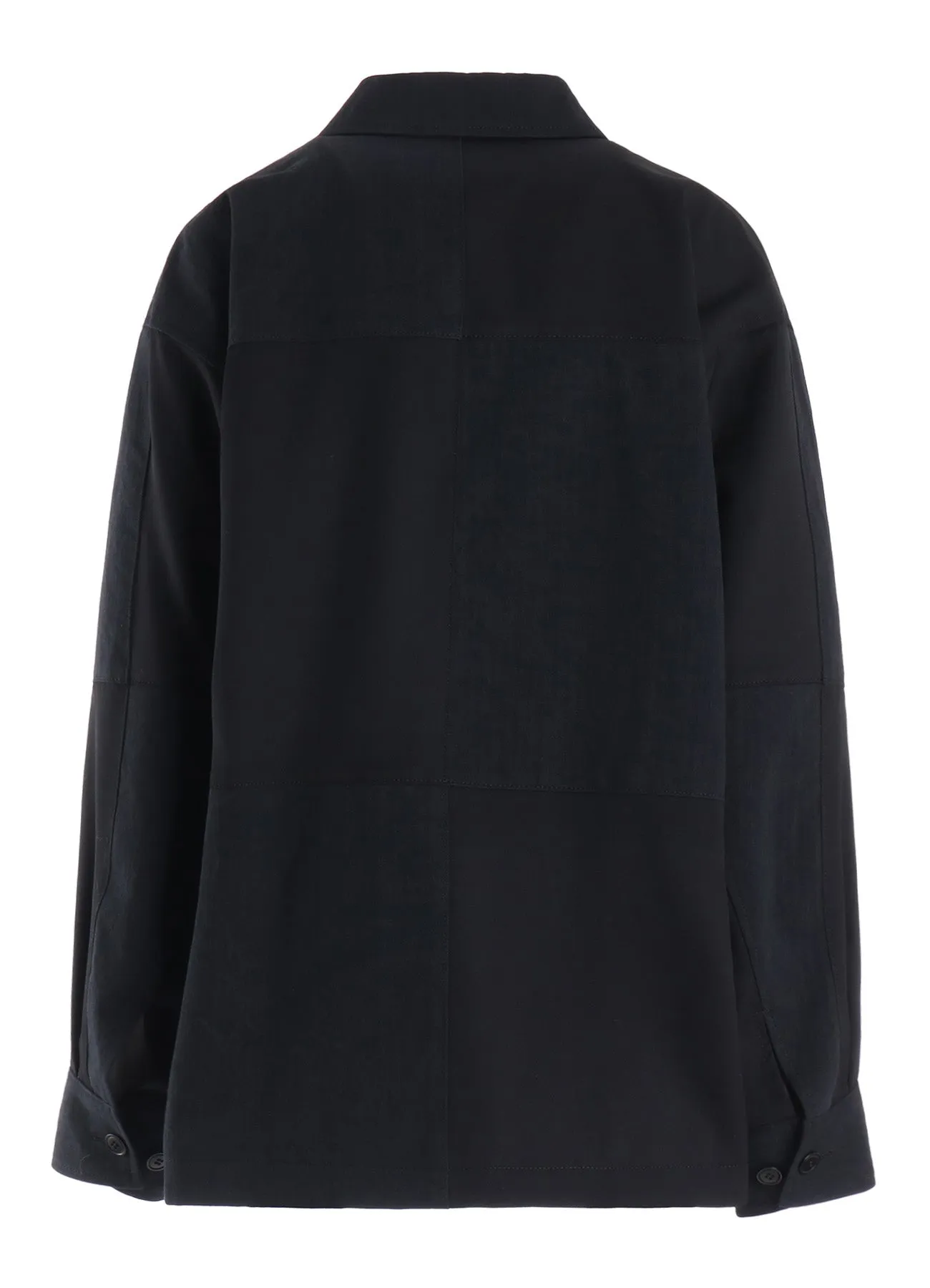 HARD TWISTED NIDOM BIO WASH PATCHED BLOUSON sold by Yohji Yamamoto product image thumbnail 3