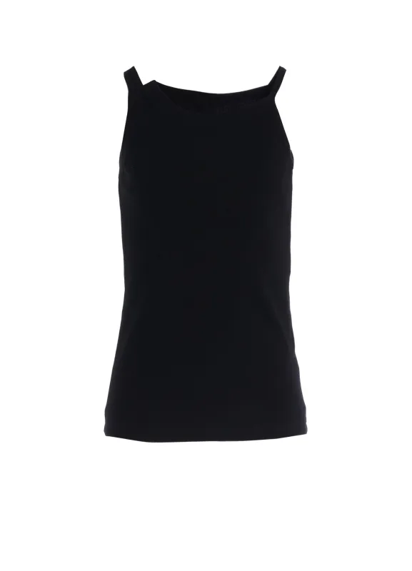 COTTON RIB TANKTOP made by Yohji Yamamoto