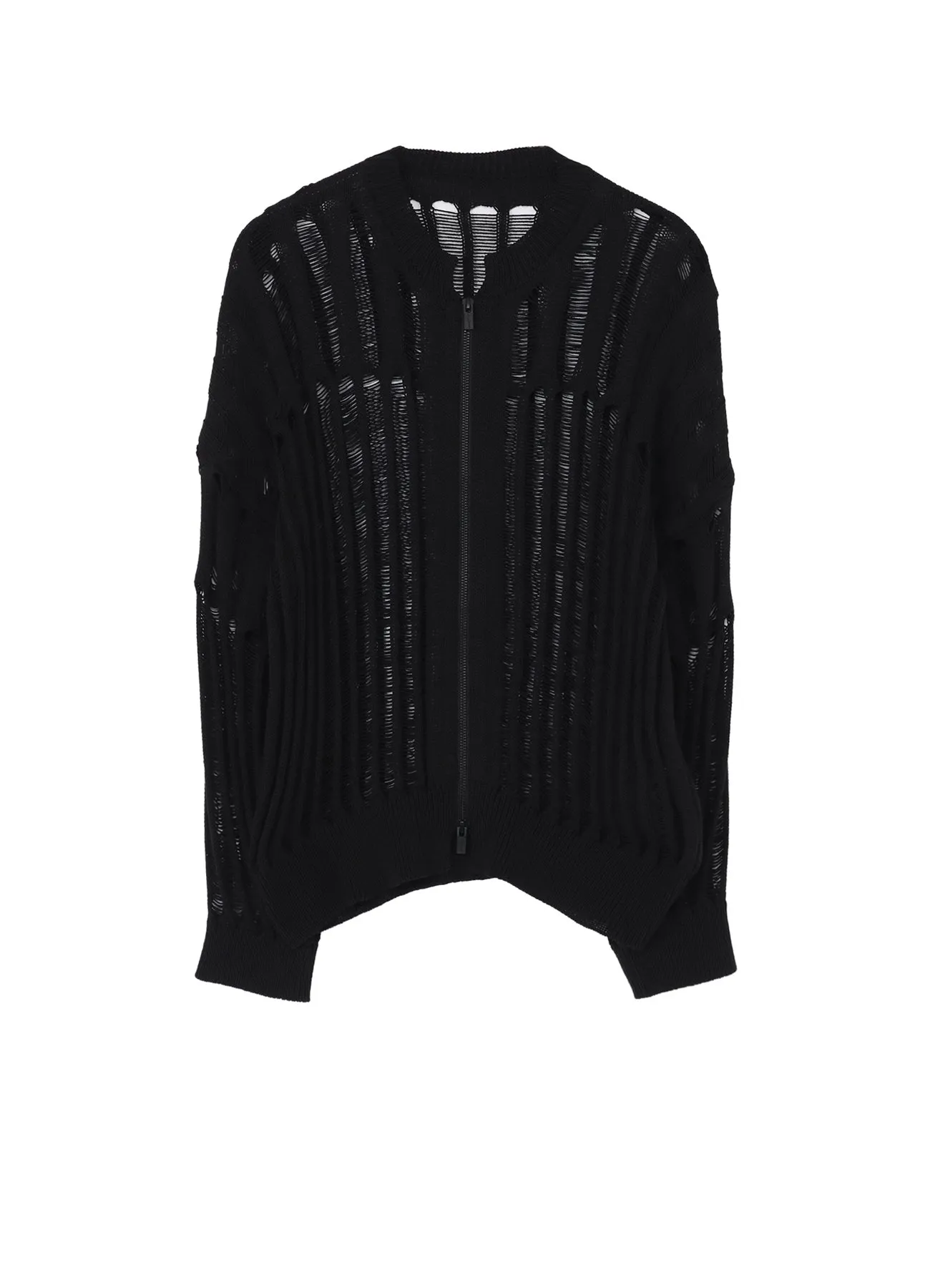 OFFSET PATTERN KNIT BLOUSON sold by Yohji Yamamoto