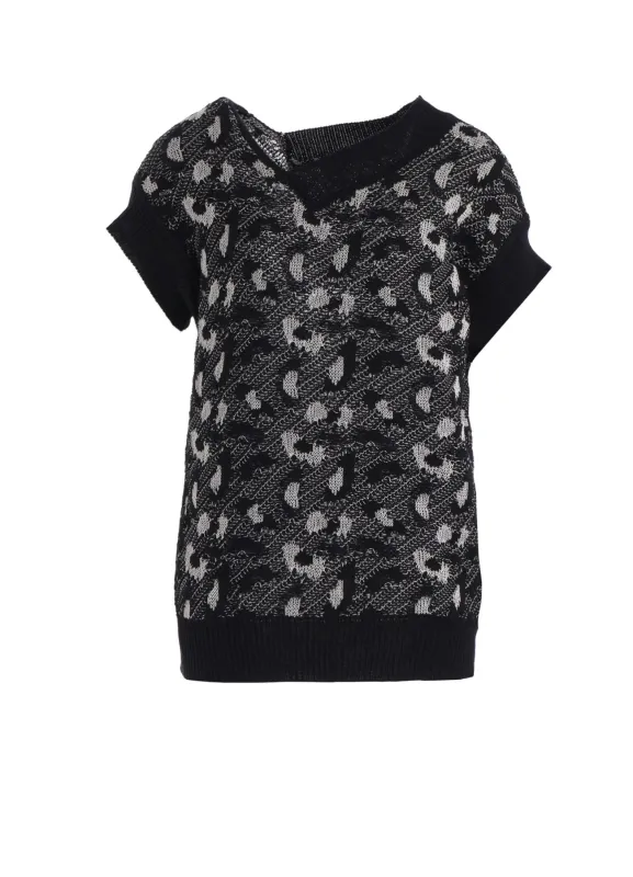 COLOR COMBI JQ UNBALANCED NECKLINE PO made by Yohji Yamamoto