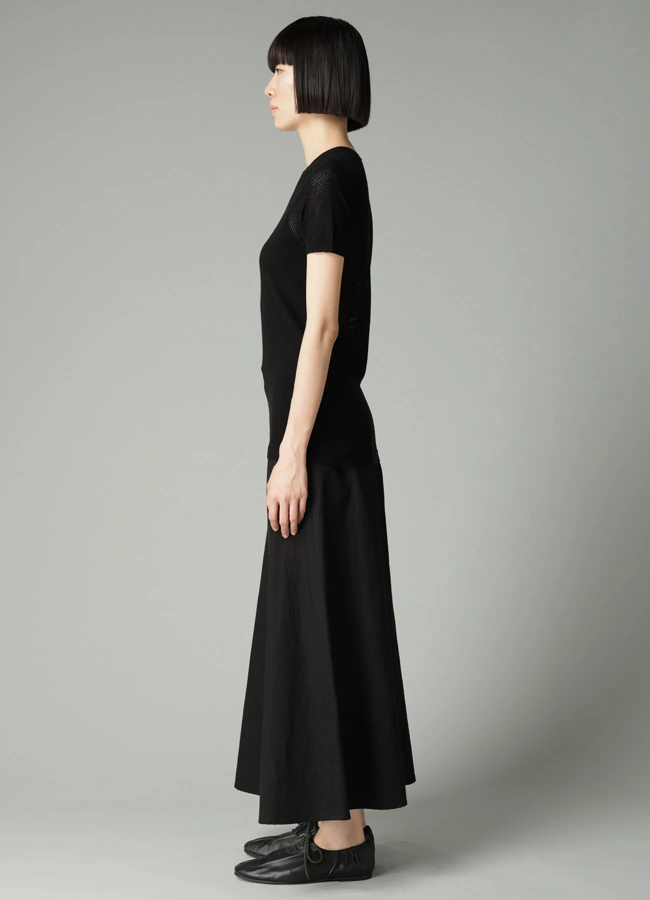 WG+MESH WG LANA SHORT SLV PO sold by Yohji Yamamoto product image thumbnail 3