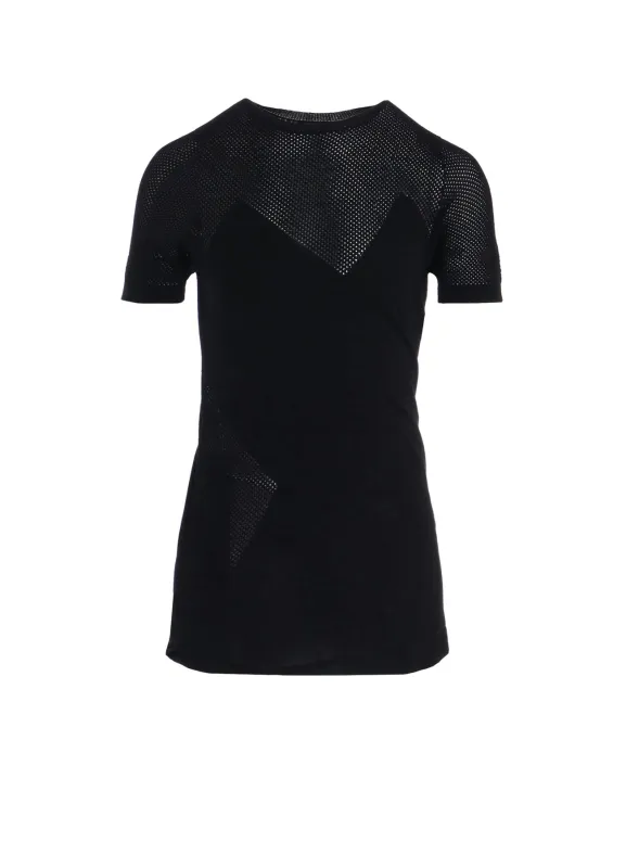 WG+MESH WG LANA SHORT SLV PO sold by Yohji Yamamoto