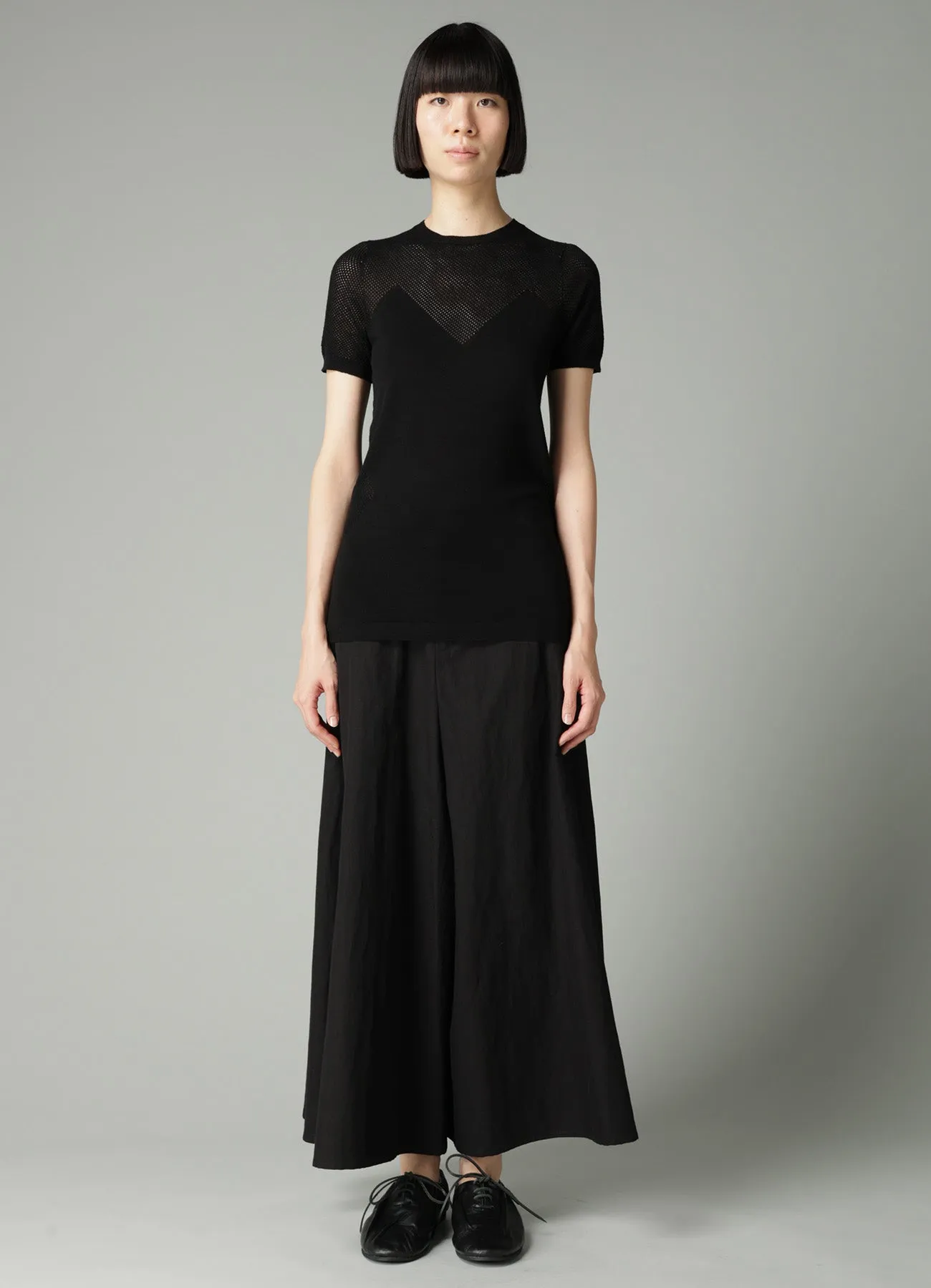 WG+MESH WG LANA SHORT SLV PO sold by Yohji Yamamoto product image thumbnail 5