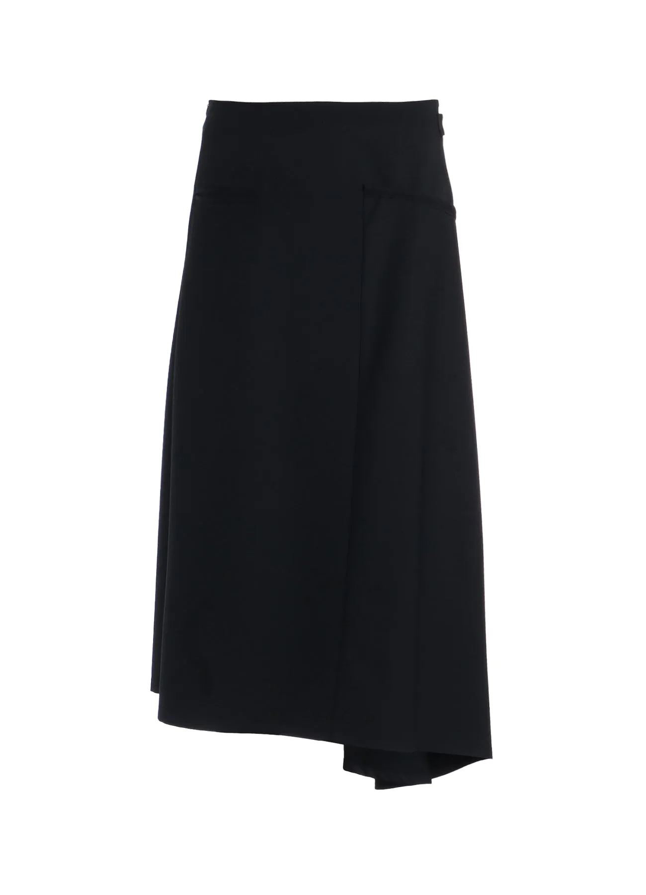 GABARDINE LB DRAPED D SKIRT sold by Yohji Yamamoto