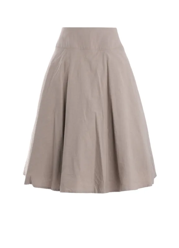 C/Li POPLIN GATHER PETTICOAT SKIRT made by Yohji Yamamoto