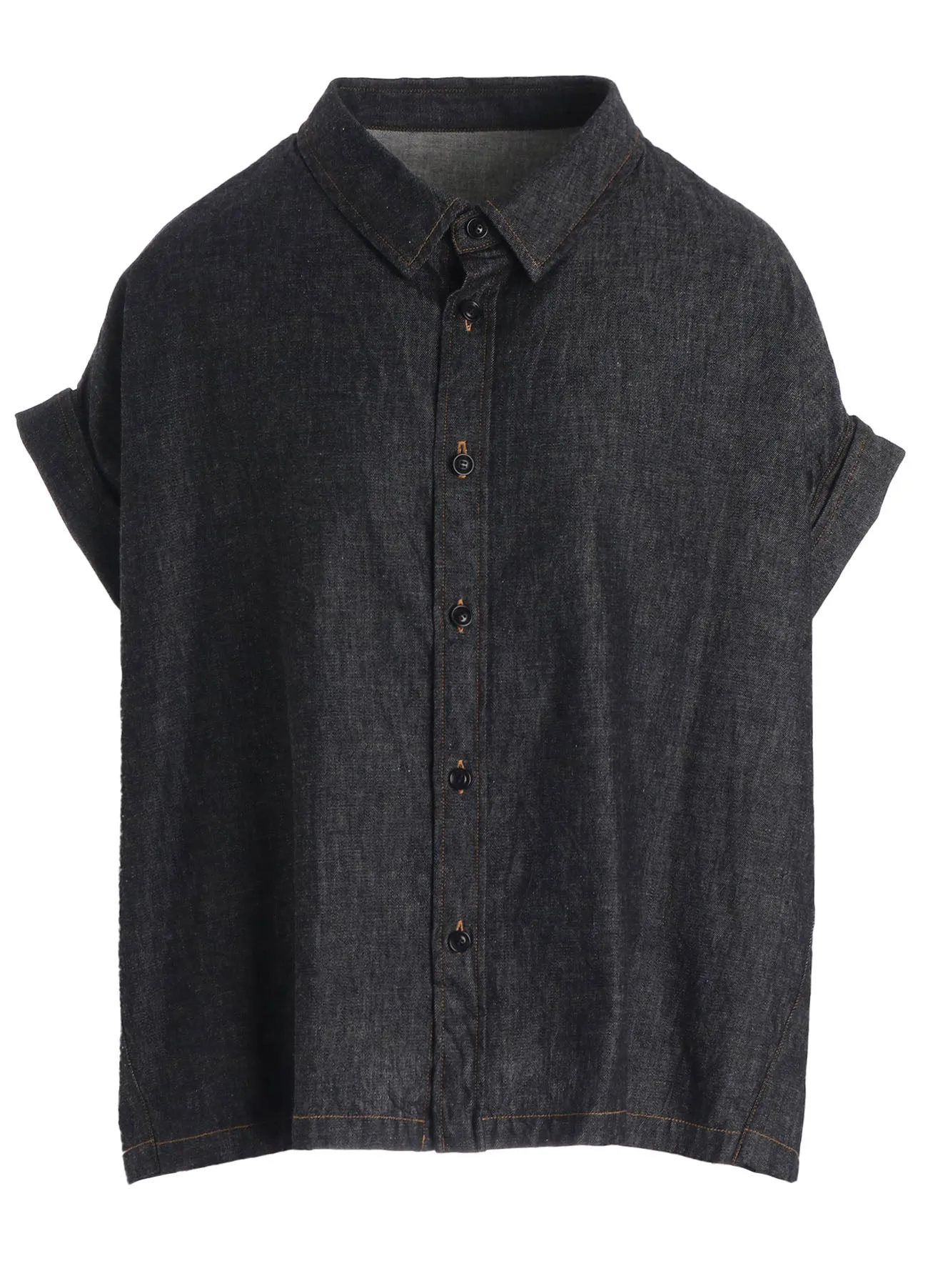 6OZ DENIM SHORT BLOUSE sold by Yohji Yamamoto product image thumbnail 2