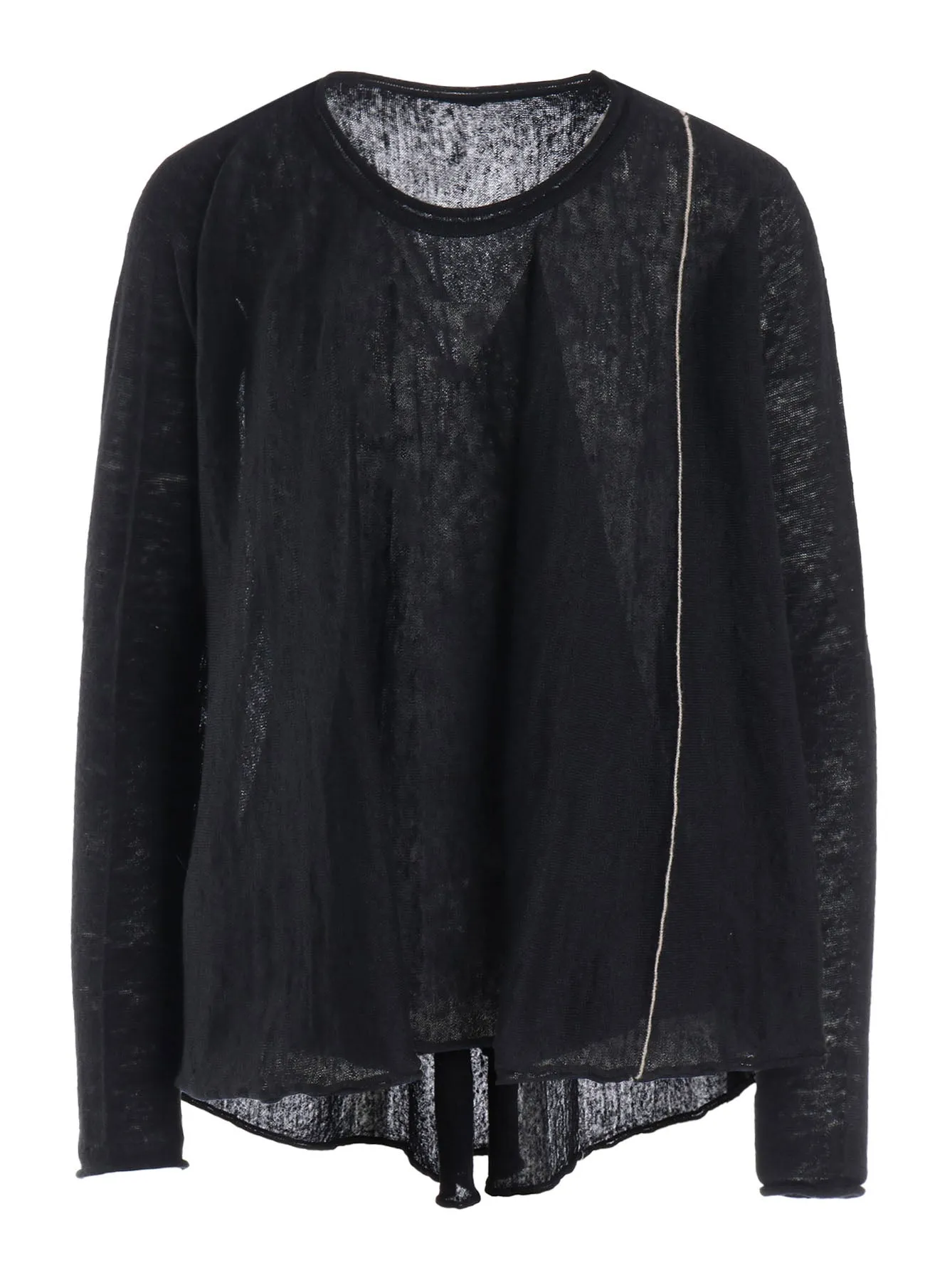 JERSEY A-LINE FLARE PULLOVER sold by Yohji Yamamoto product image thumbnail 2