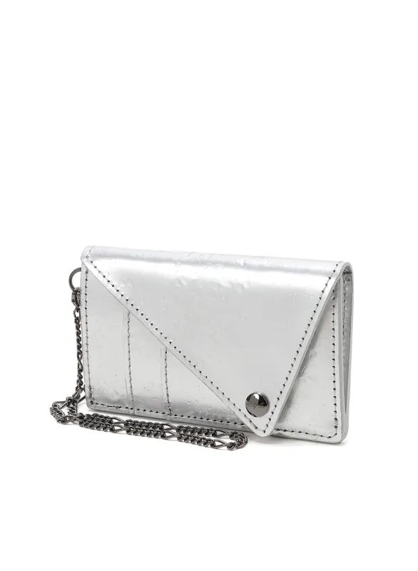 Triangleflap wallet sold by Yohji Yamamoto