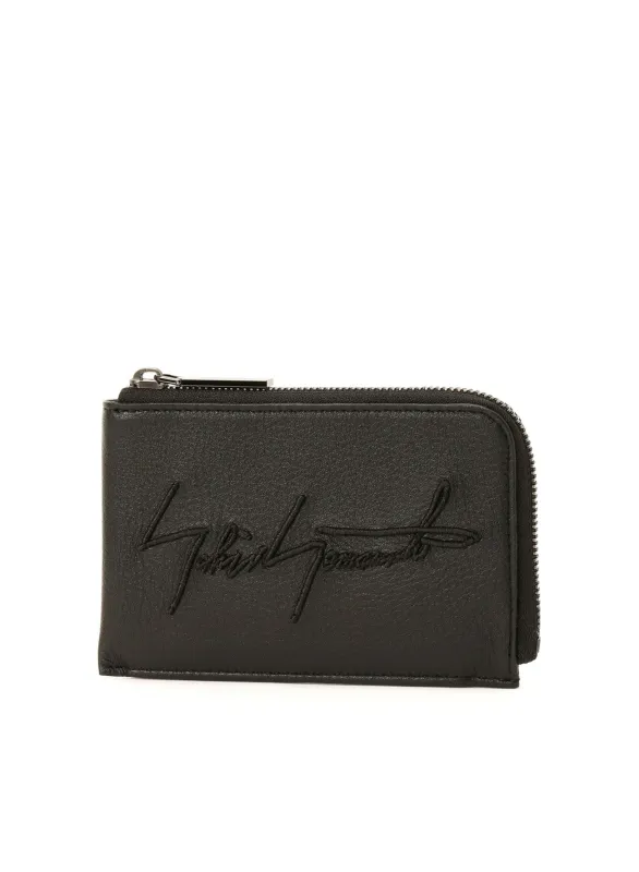 Signature short wallet made by Yohji Yamamoto