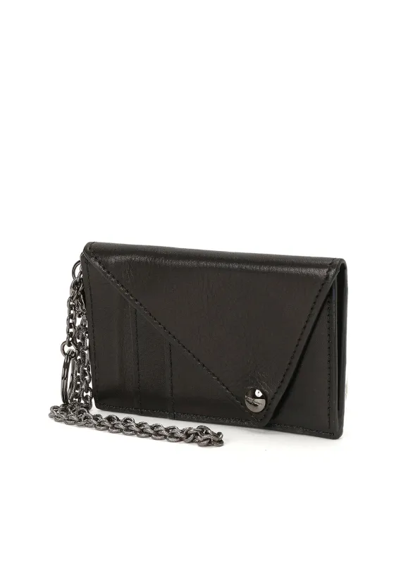 Triangleflap wallet sold by Yohji Yamamoto