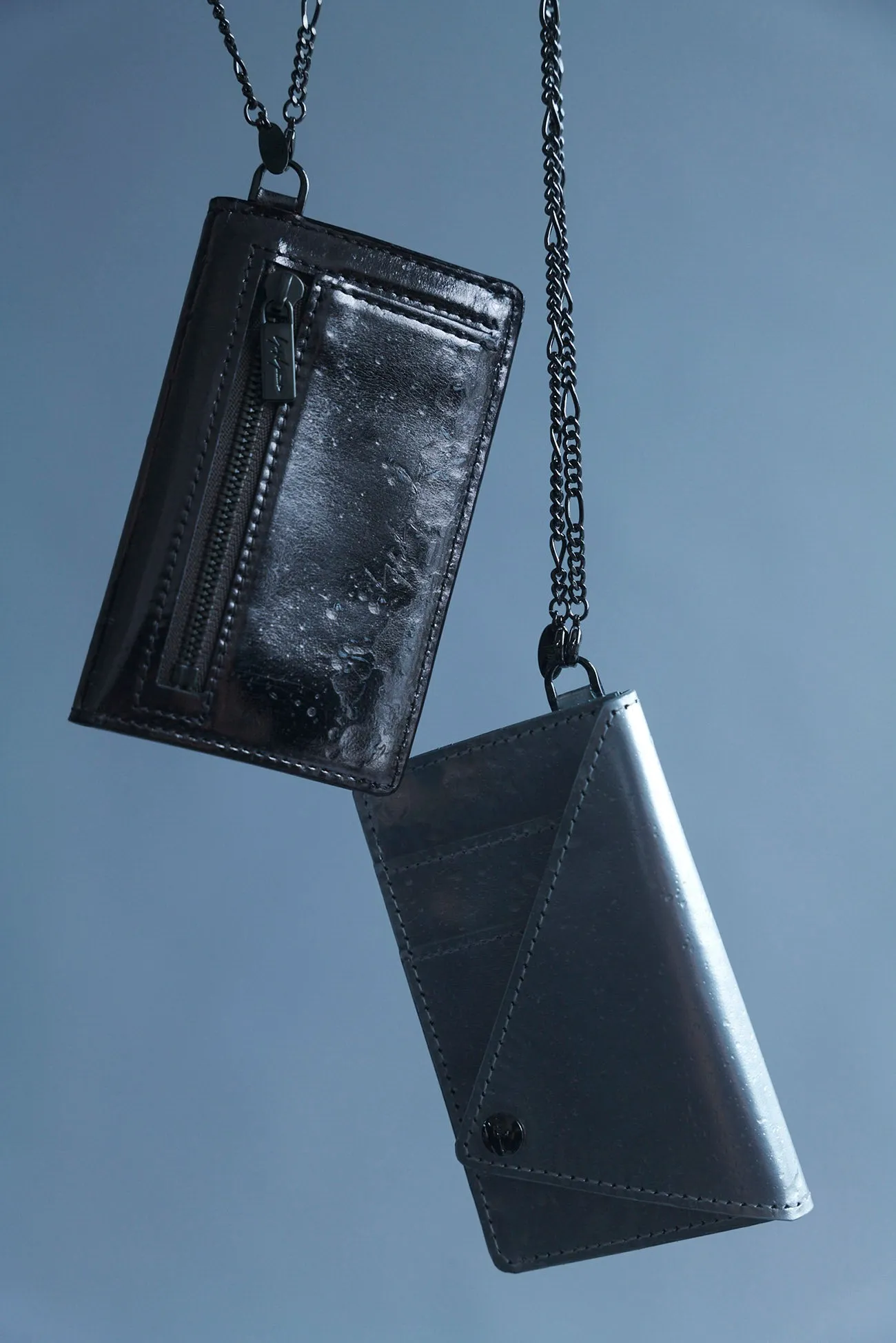 Triangleflap wallet sold by Yohji Yamamoto product image thumbnail 3