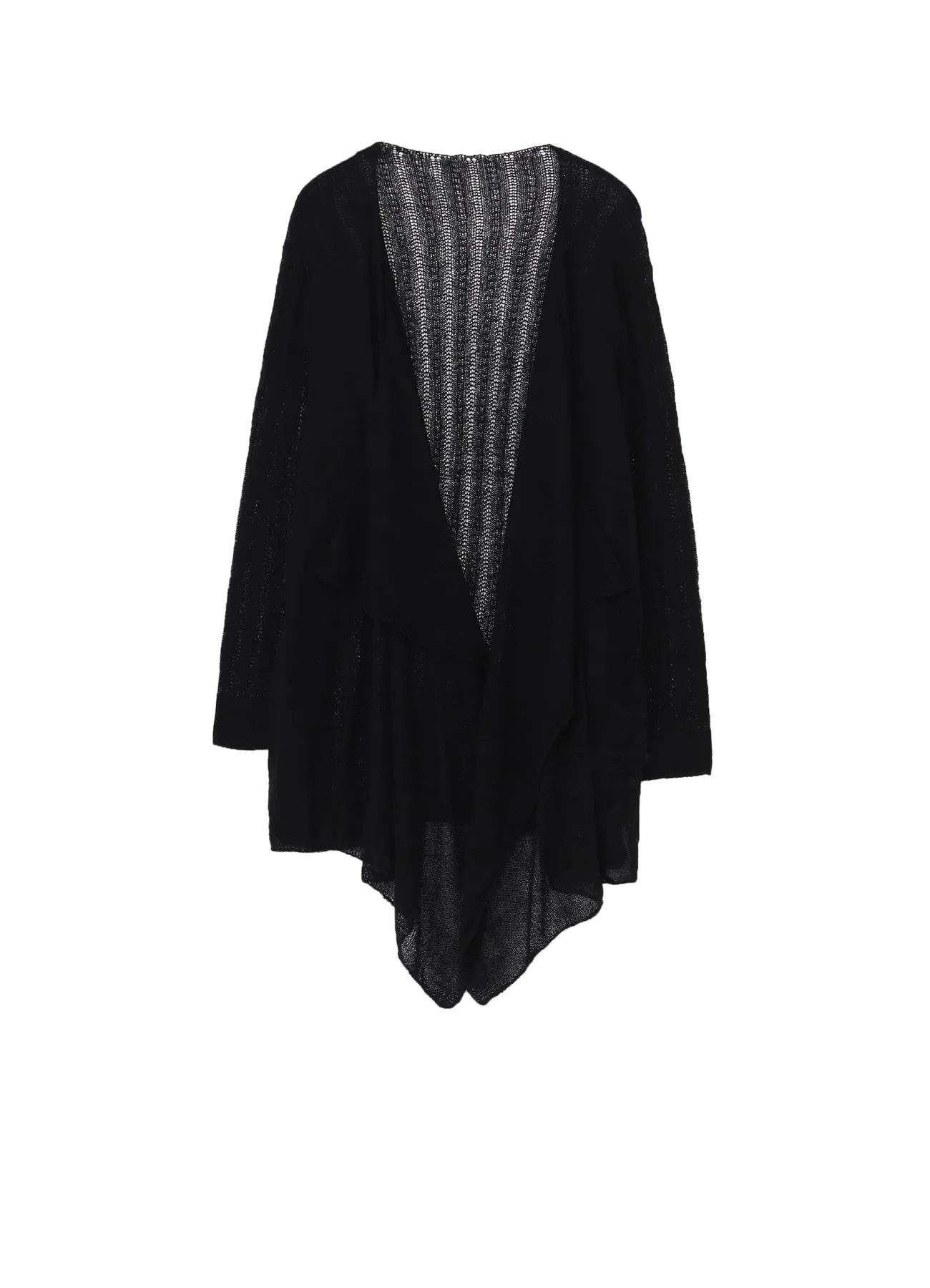 PS+POST STITCH DRAPE DETAIL CARDIGAN sold by Yohji Yamamoto