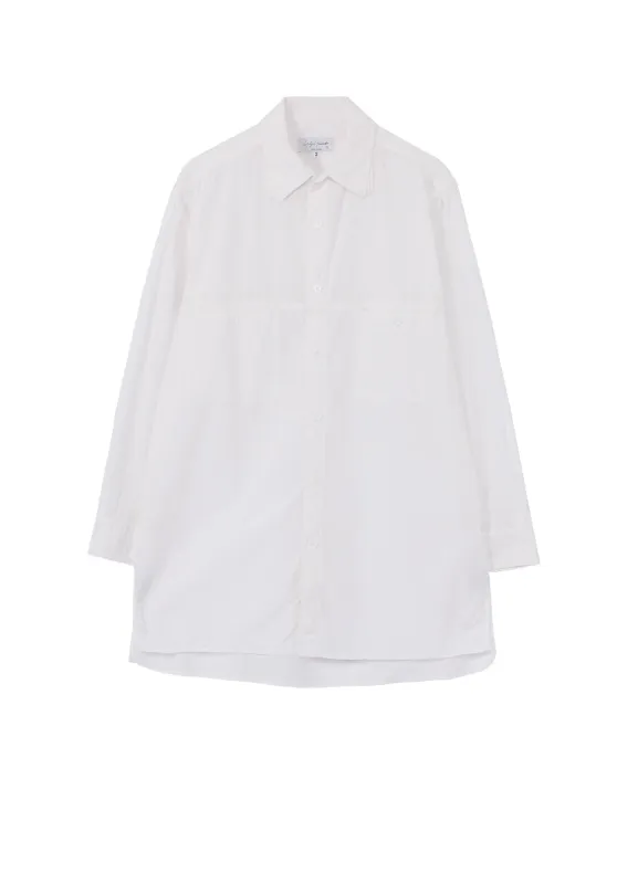CHAIN STITCH BROAD TRIPLE COLLAR BIG SHIRT sold by Yohji Yamamoto