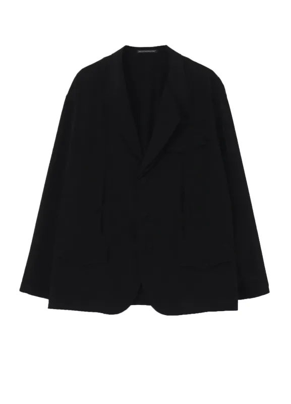 TA TUXEDO FRONT AND BACK OPENED LAPEL JACKET made by Yohji Yamamoto