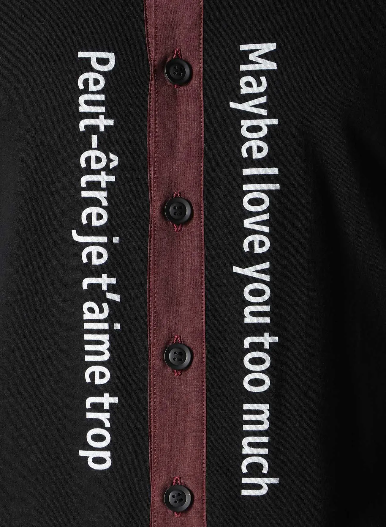 PLAIN STITCH FRONT BUTTON TANK A sold by Yohji Yamamoto product image thumbnail 5