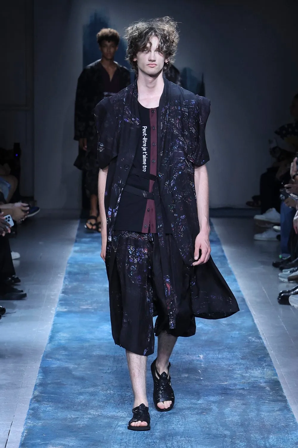 PLAIN STITCH FRONT BUTTON TANK A sold by Yohji Yamamoto product image thumbnail 2