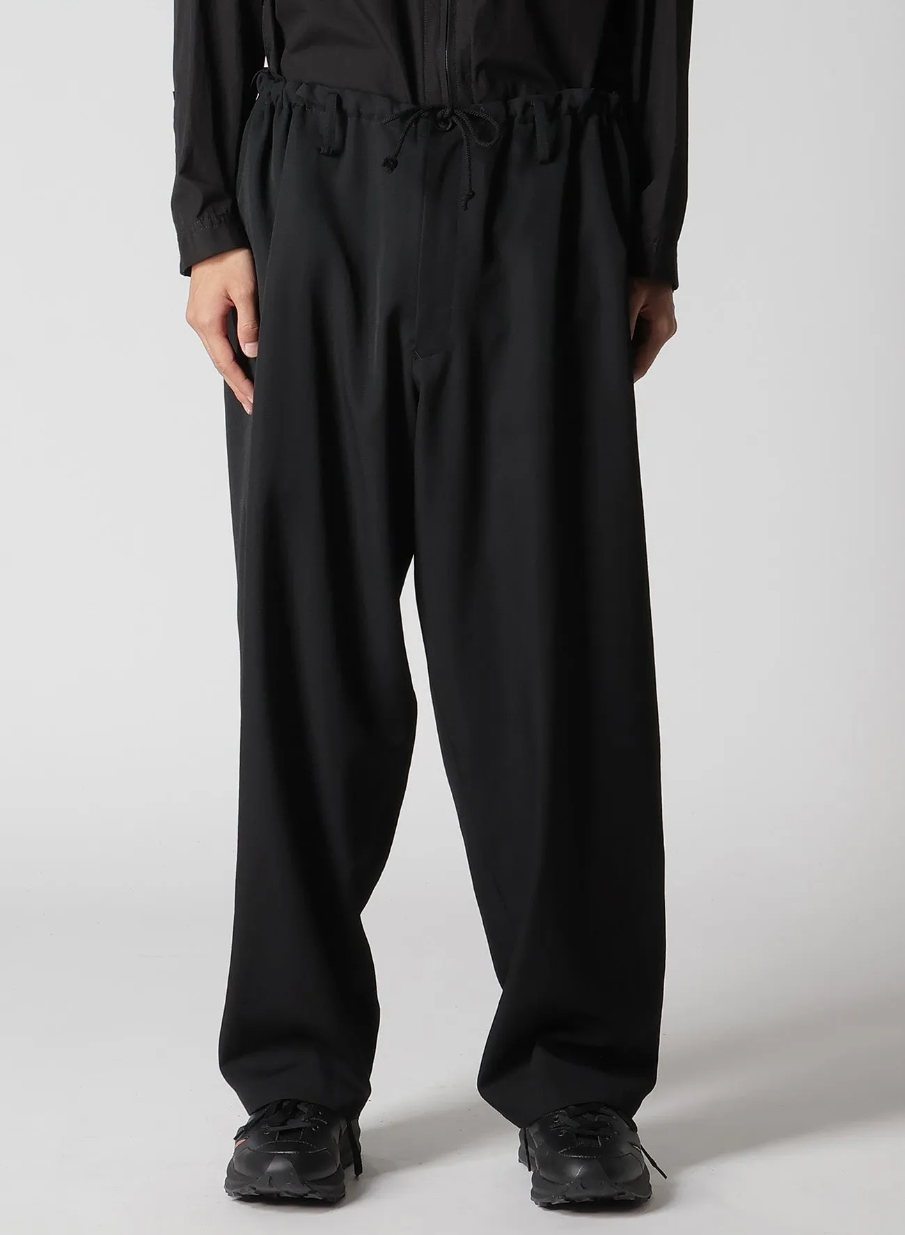 WOOL GABARDINE NEW STANDARD STRING PANTS sold by Yohji Yamamoto product image thumbnail 2