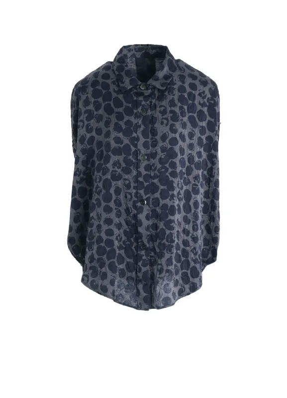 WASHER PRINT SHIRT made by Yohji Yamamoto