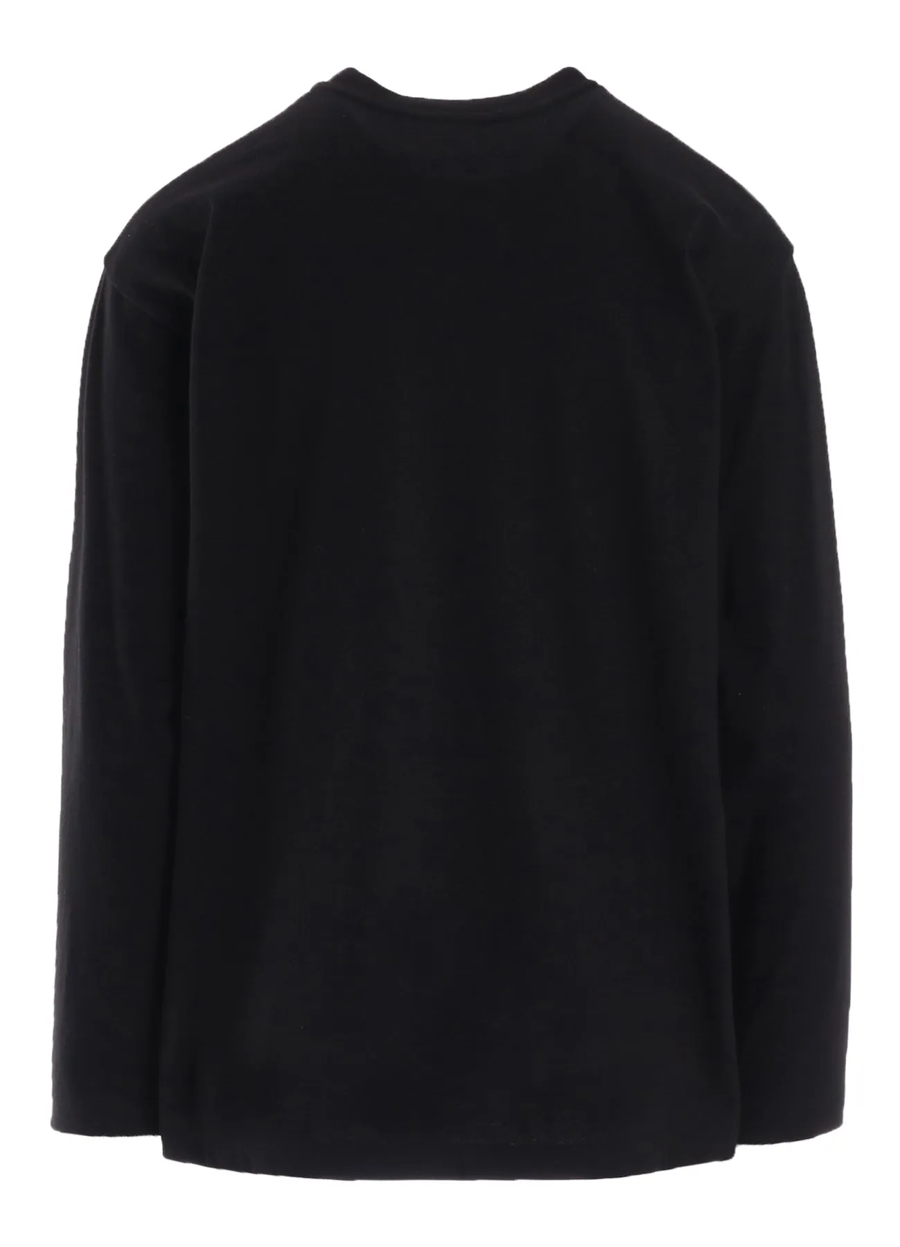 COTTON RAYON JERSEY PULLOVER SHIRT (M) sold by Yohji Yamamoto product image thumbnail 4