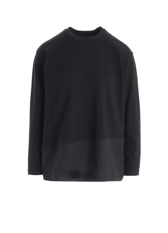 COTTON RAYON JERSEY PULLOVER SHIRT (M) sold by Yohji Yamamoto